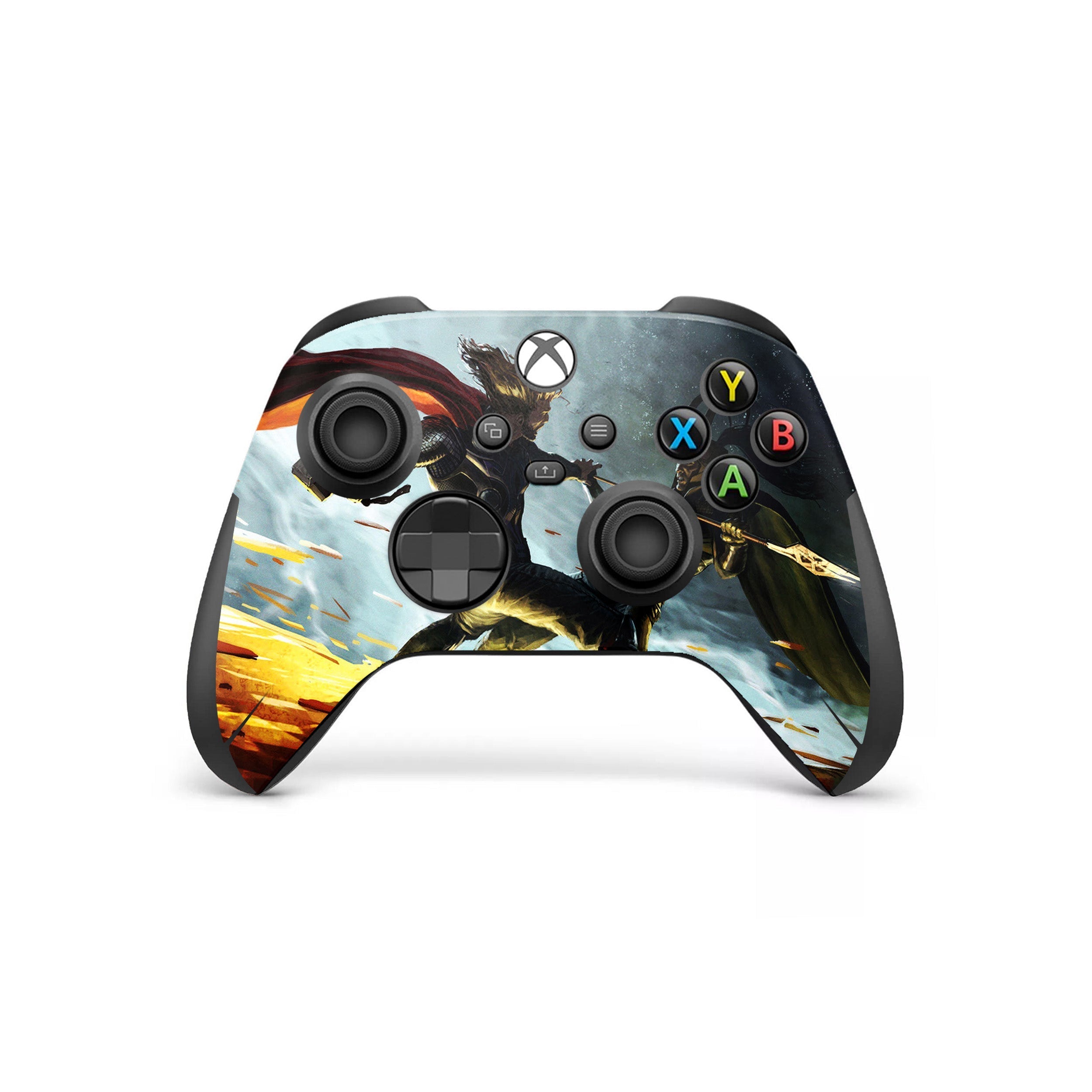 Thunder God v7 Xbox Series Controller Skin - Comics-inspired design