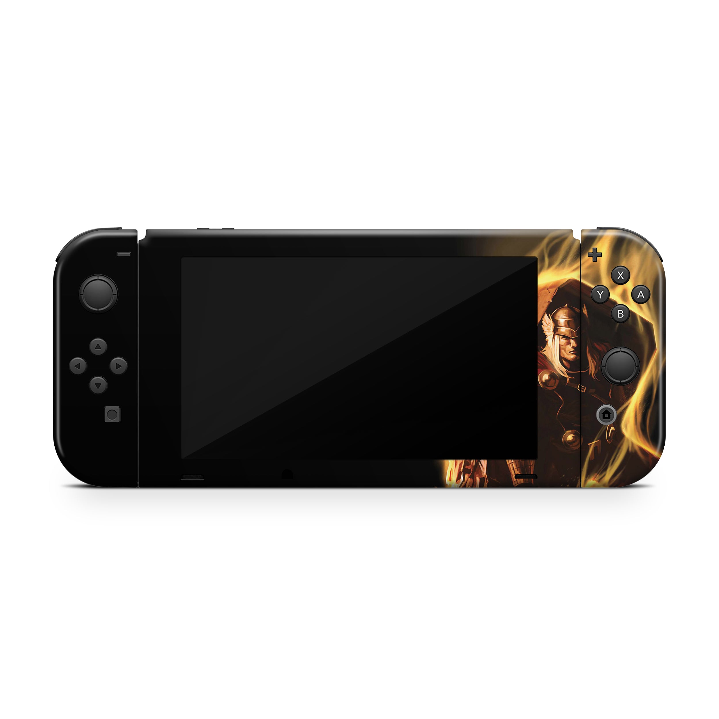 Thunder God v9 Nintendo Switch Skin - Comics-inspired design