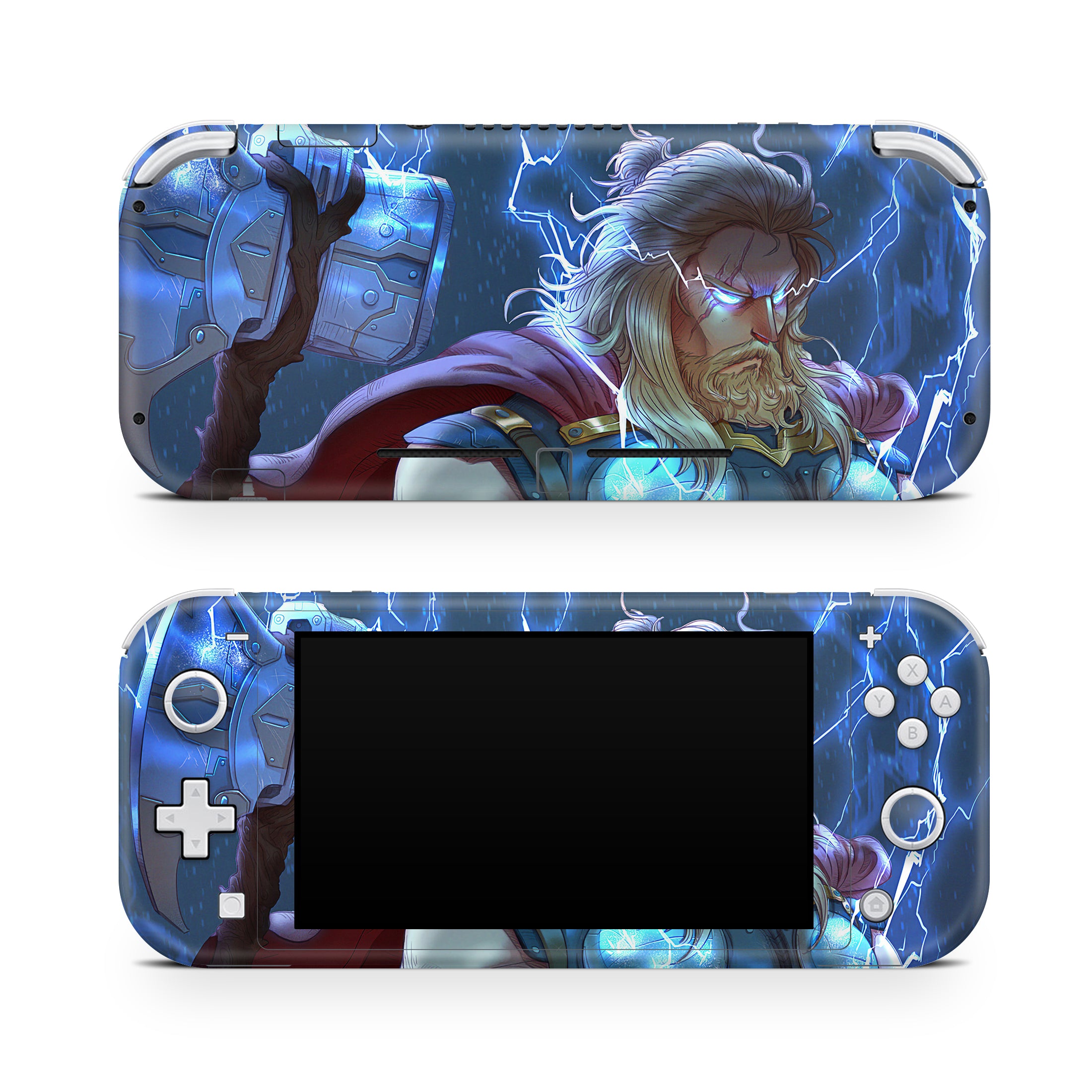 Thunder God v11 Nintendo Switch Lite Skin - Comics-inspired design