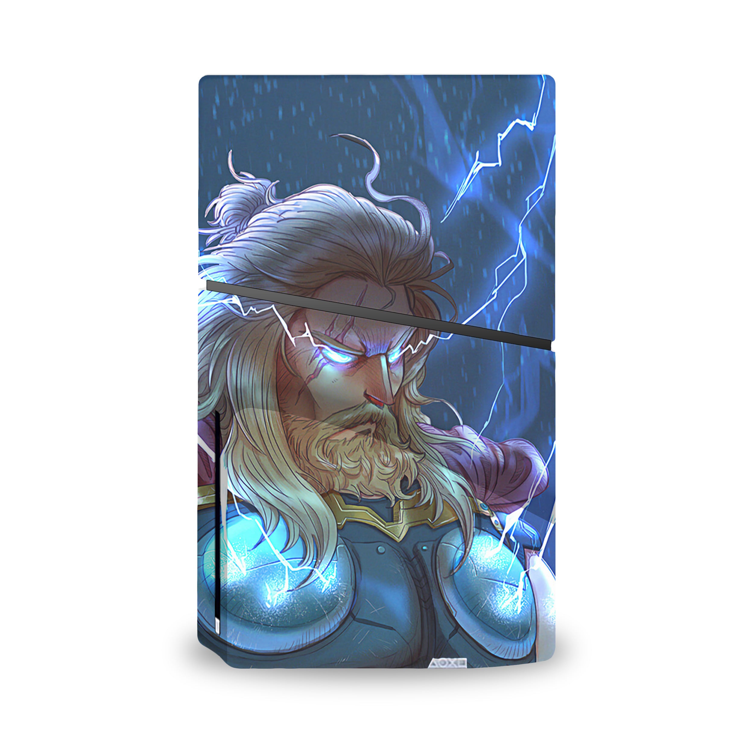 Thunder God v11 PS5 Slim Skin - Comics-inspired design