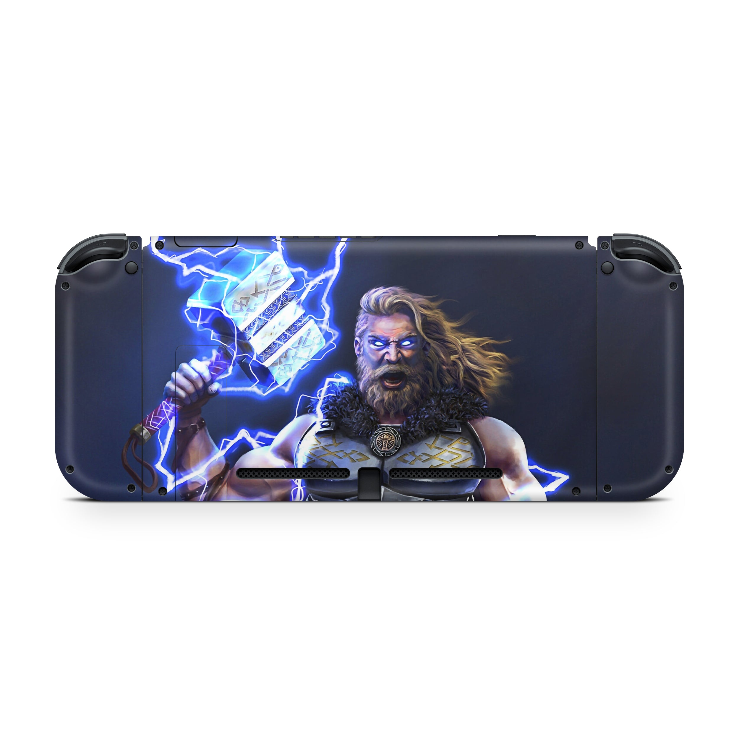 Thunder God v12 Nintendo Switch Skin - Comics-inspired design
