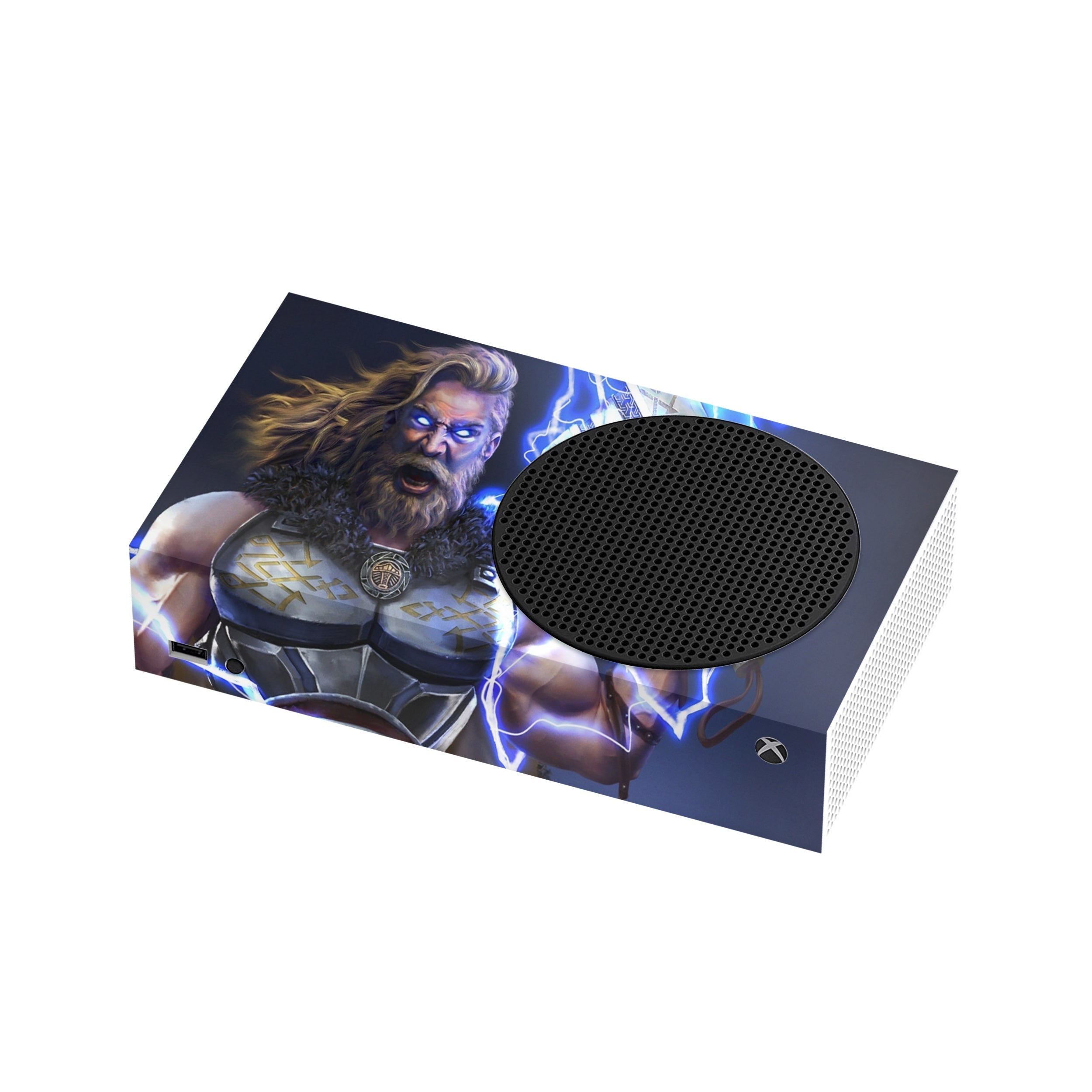Thunder God v12 Xbox Series S Skin - Comics-inspired design