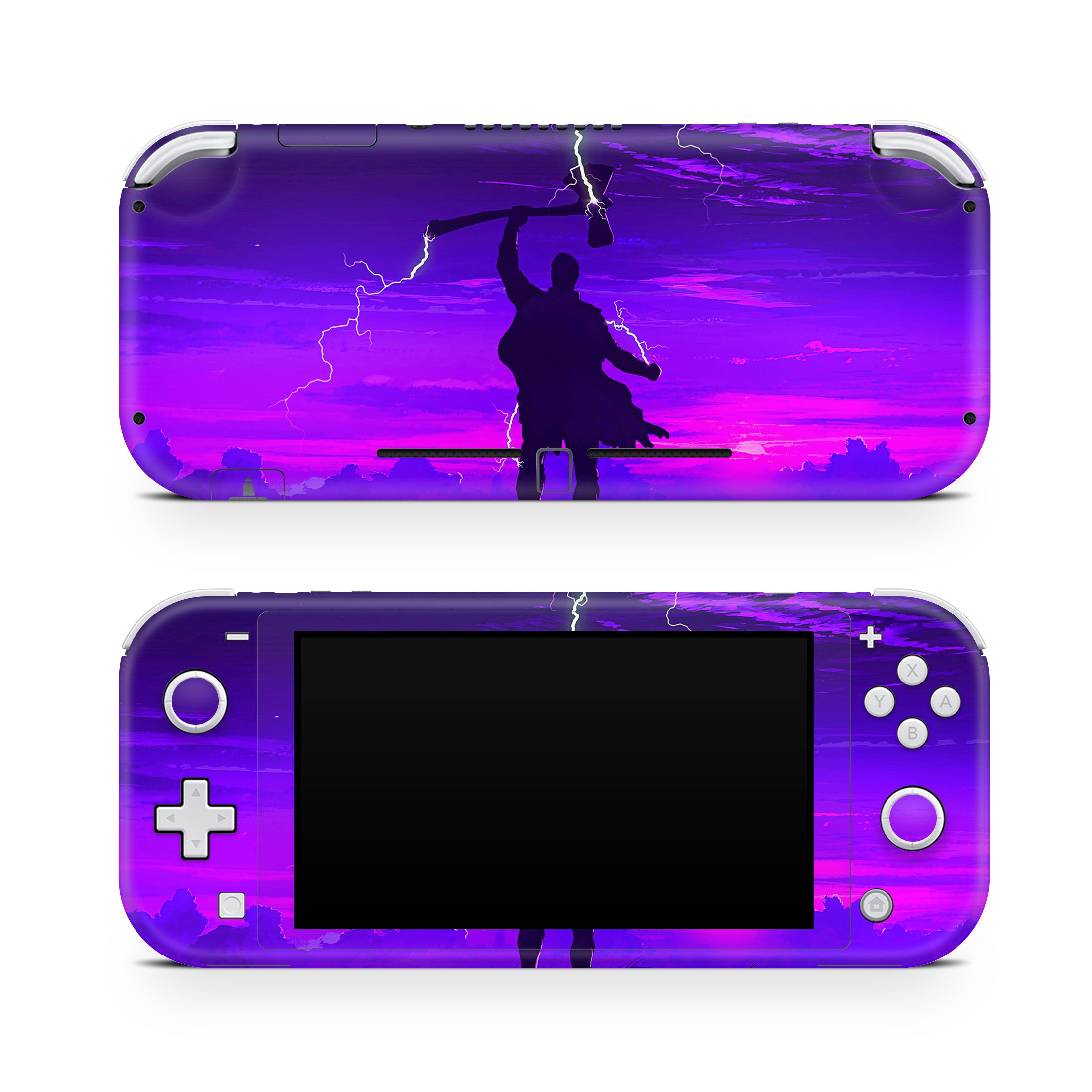 Thunder God v13 Nintendo Switch Lite Skin - Comics-inspired design
