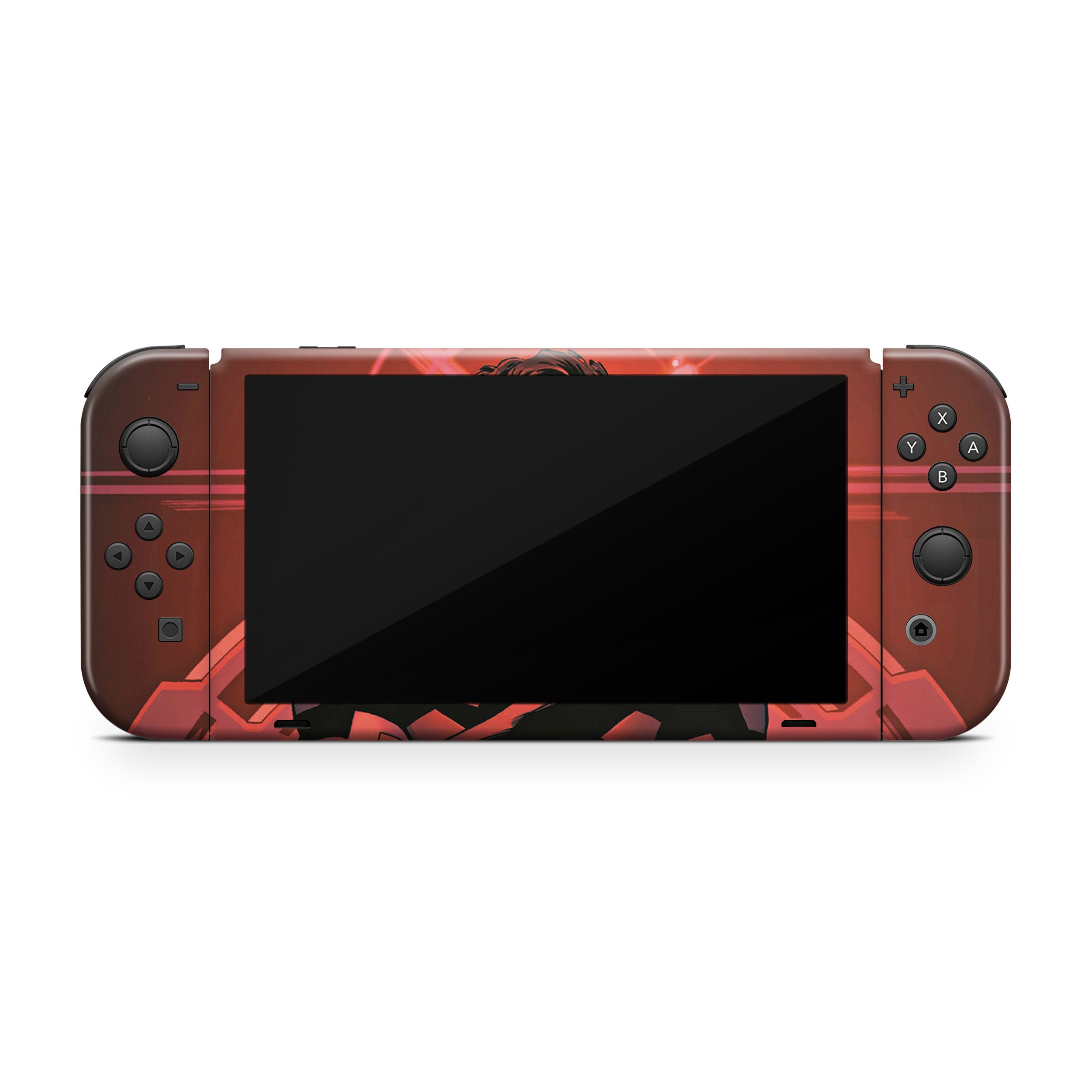 Optical Blast v8 Nintendo Switch OLED Skin - Comics-inspired design
