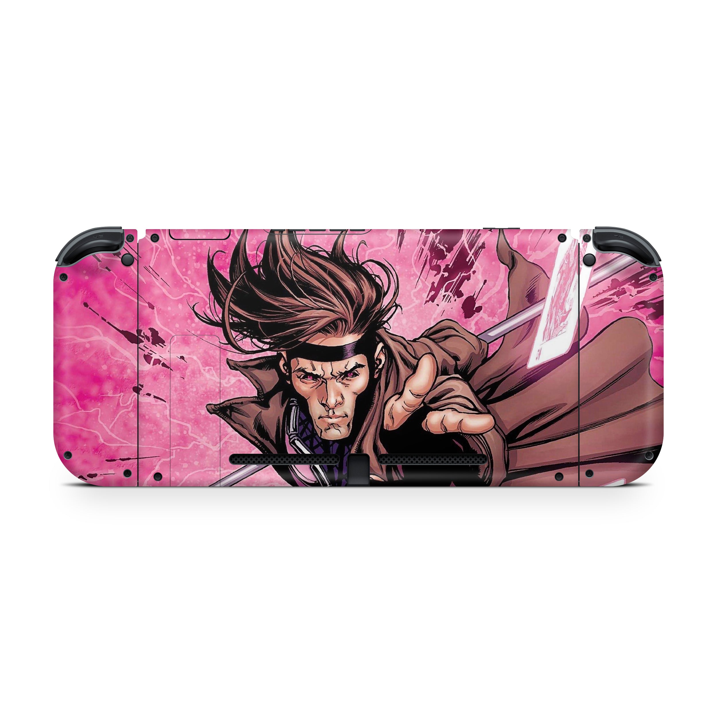 Cardmaster v1 Nintendo Switch OLED Skin - Comics-inspired design