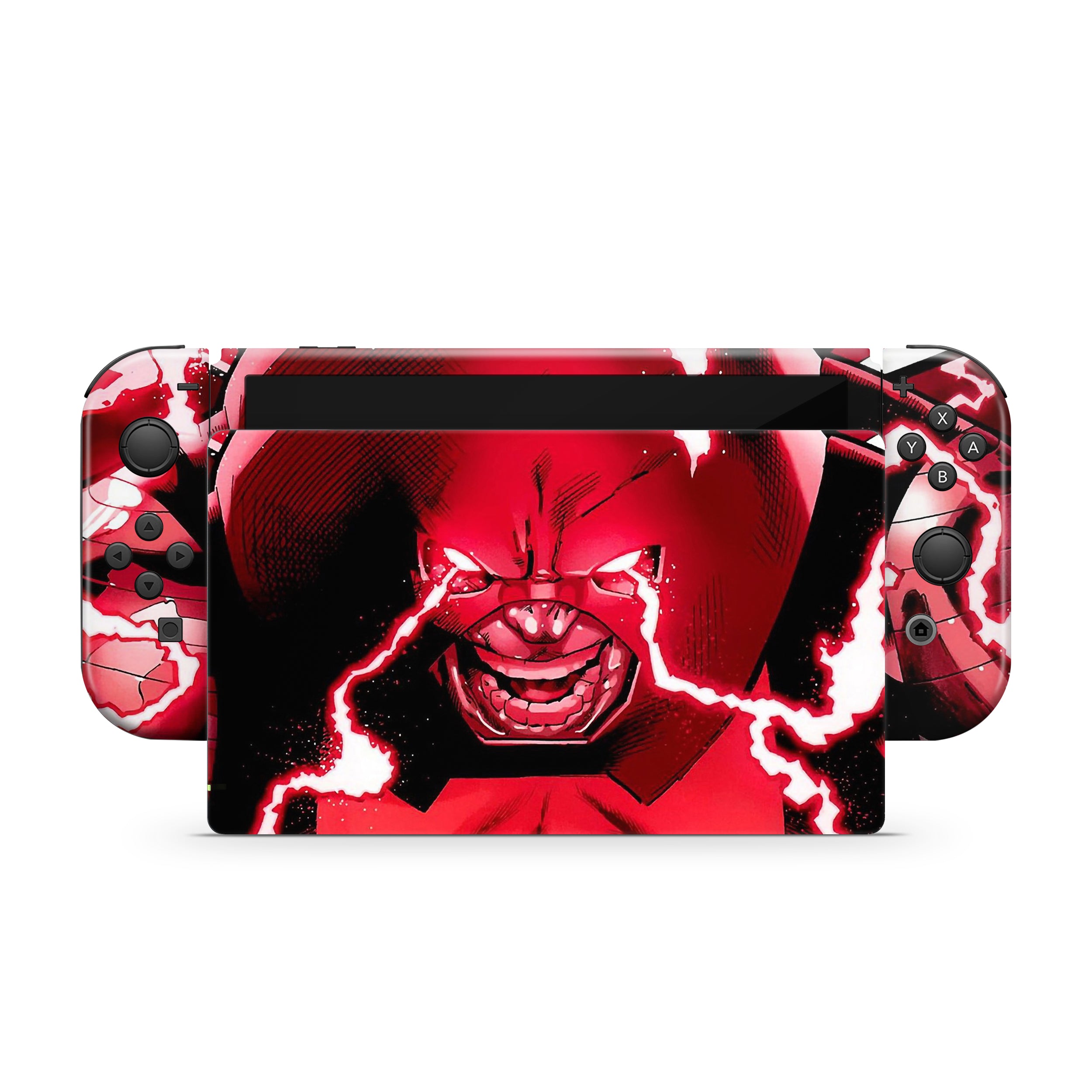 Unstoppable Titan v1 Nintendo Switch OLED Skin - Comics-inspired design