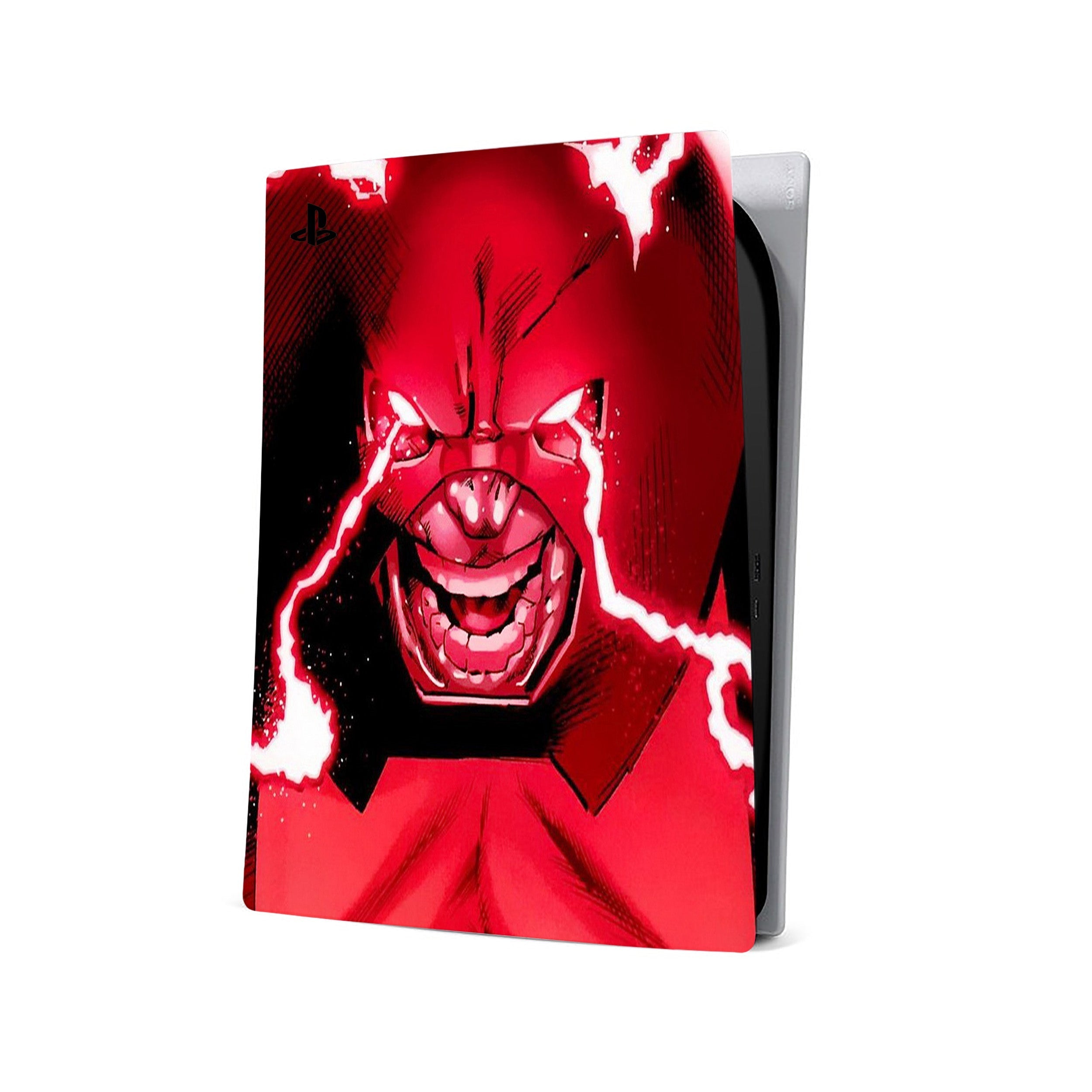 Unstoppable Titan v1 PS5 Skin - Comics-inspired design