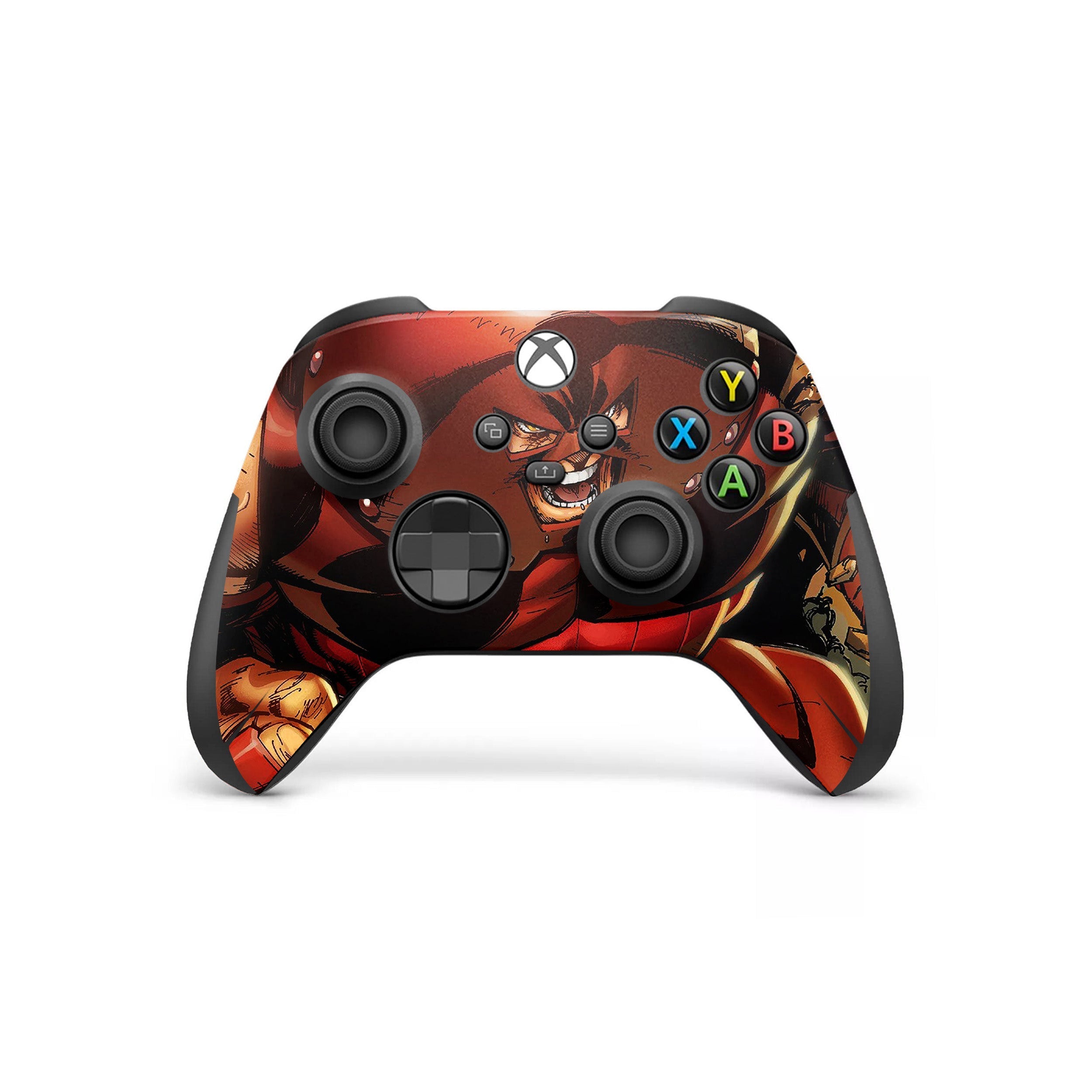 Unstoppable Titan v4 Xbox Series Controller Skin - Comics-inspired design