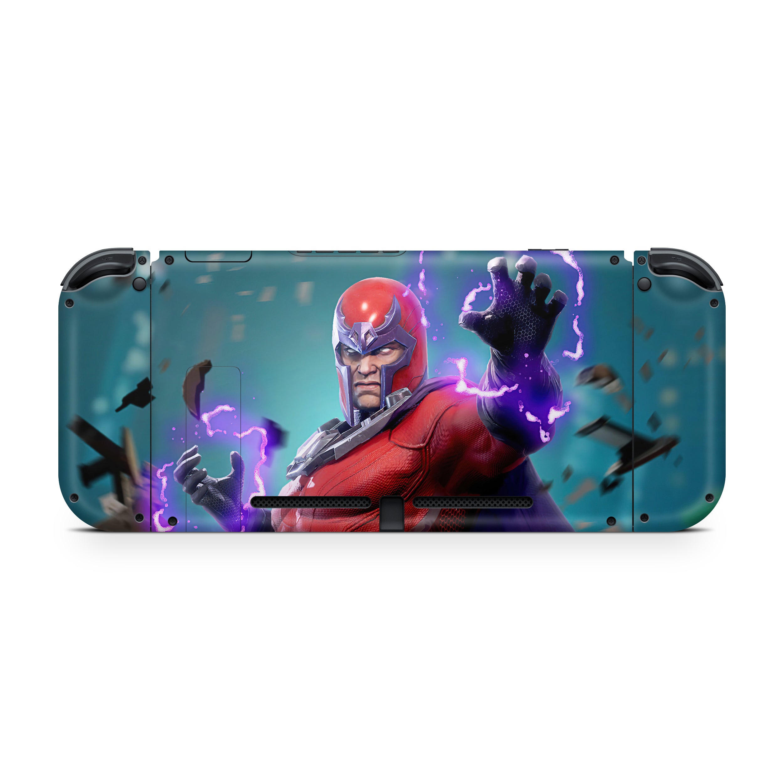 Master of Magnetism v4 Nintendo Switch Skin - Comics-inspired design