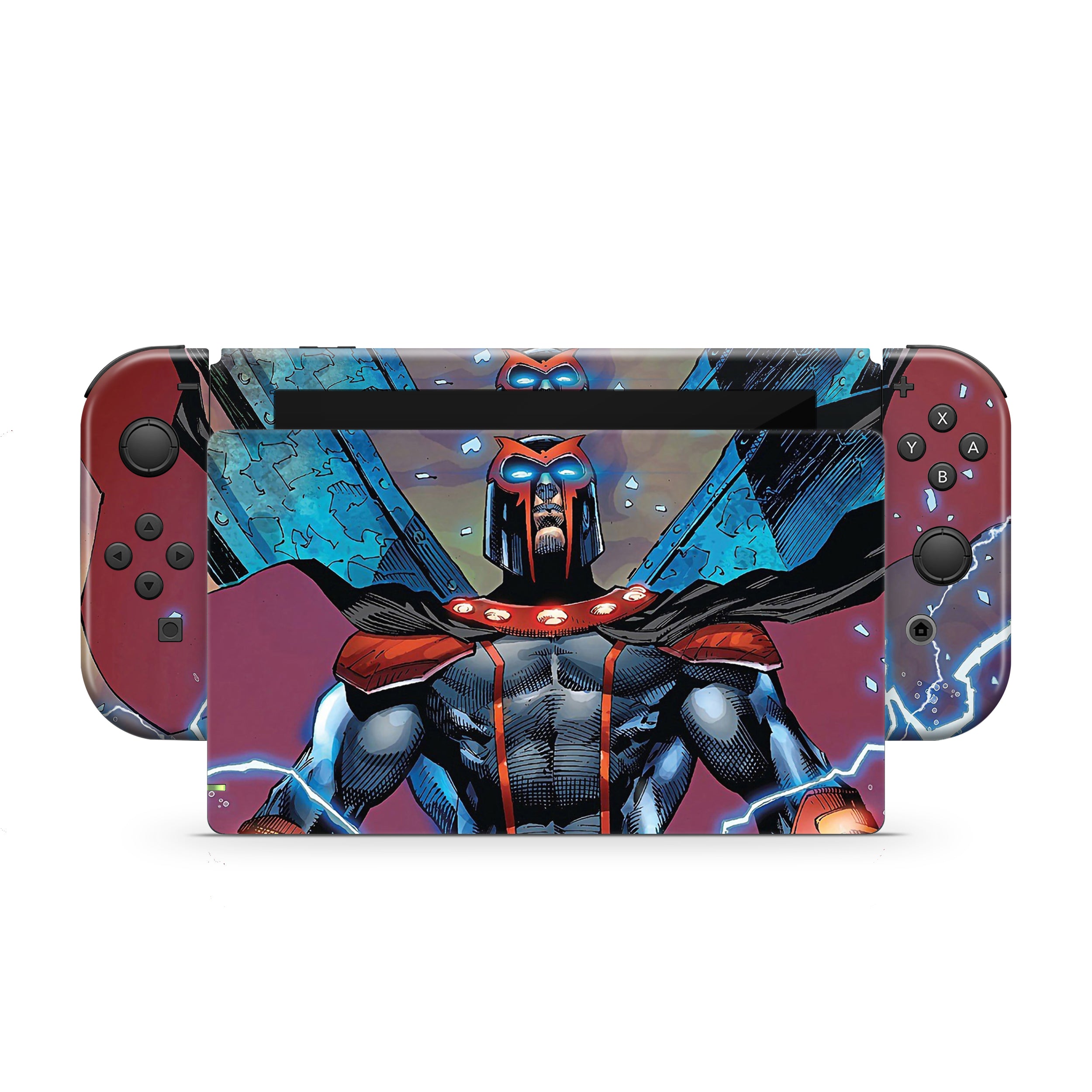 Master of Magnetism v5 Nintendo Switch Skin - Comics-inspired design