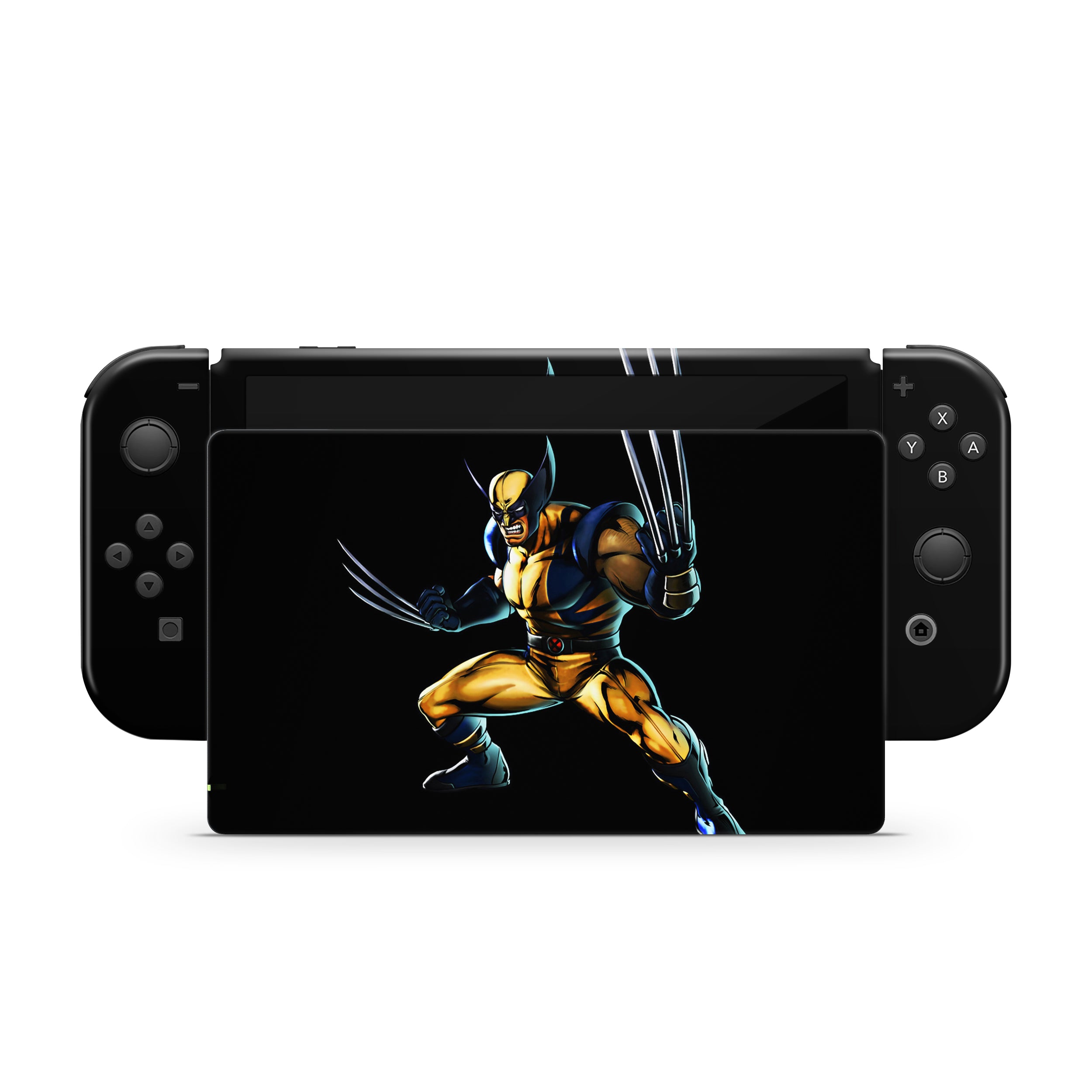 Metallic Claws v6 Nintendo Switch OLED Skin - Comics-inspired design