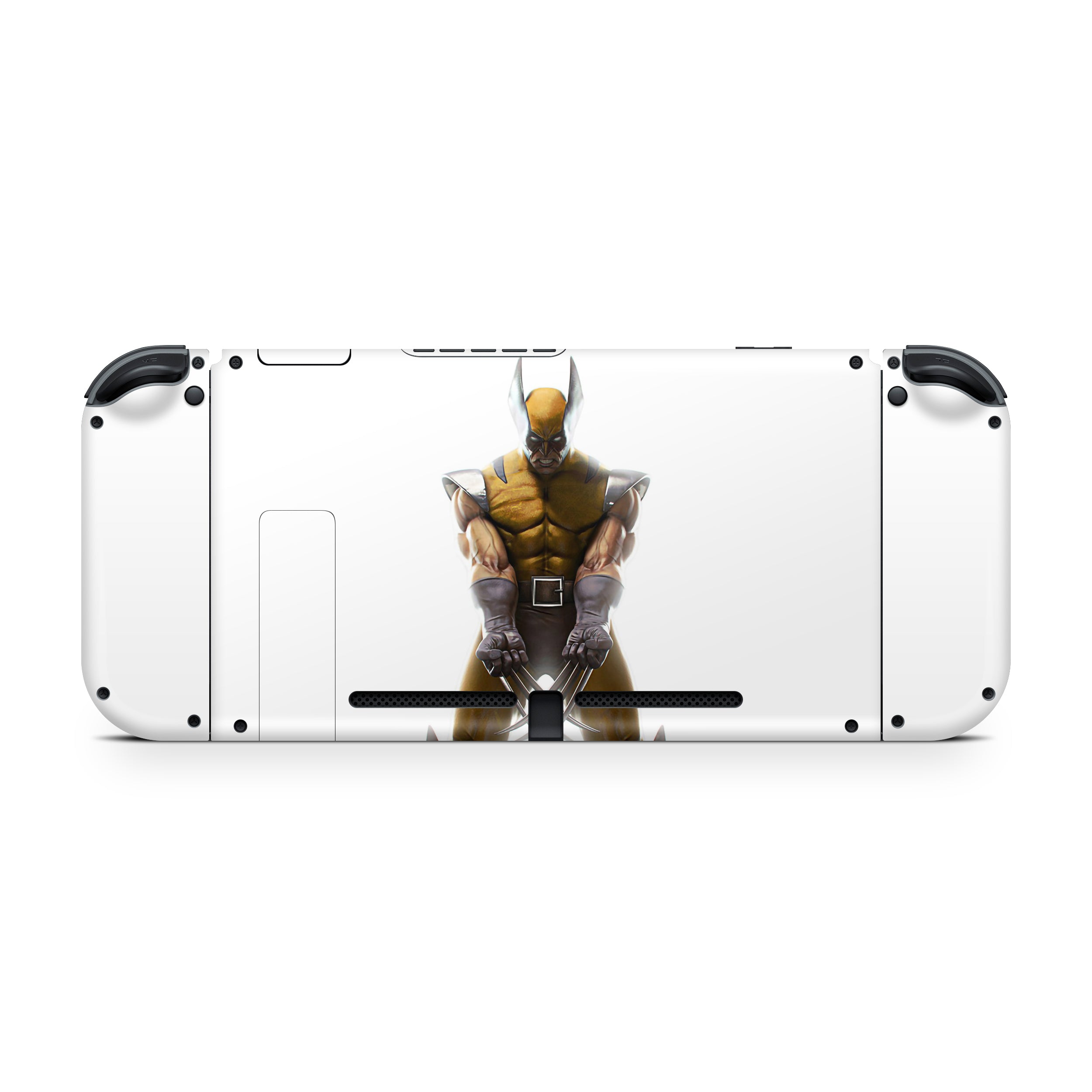 Metallic Claws v7 Nintendo Switch OLED Skin - Comics-inspired design