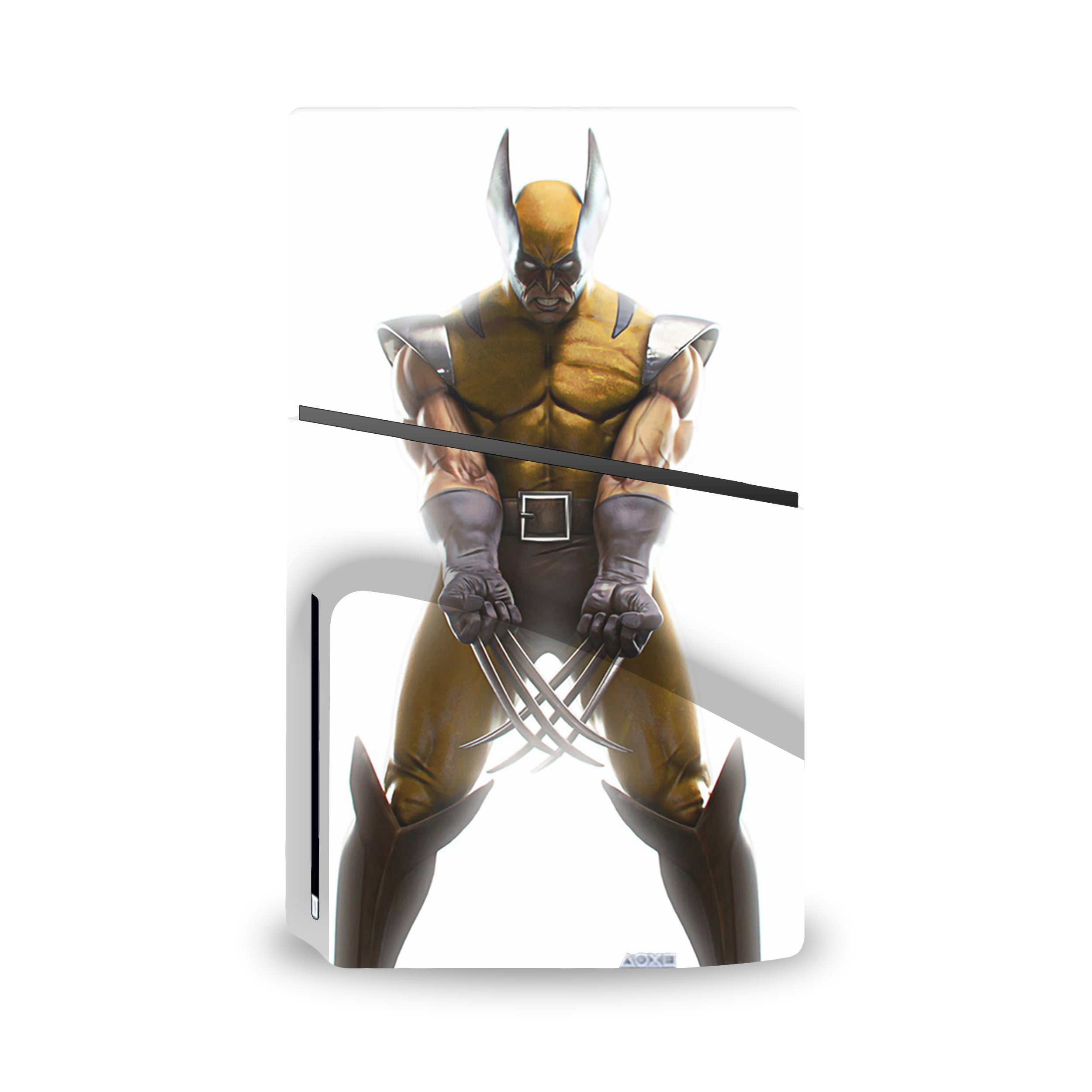 Metallic Claws v7 PS5 Slim Skin - Comics-inspired design