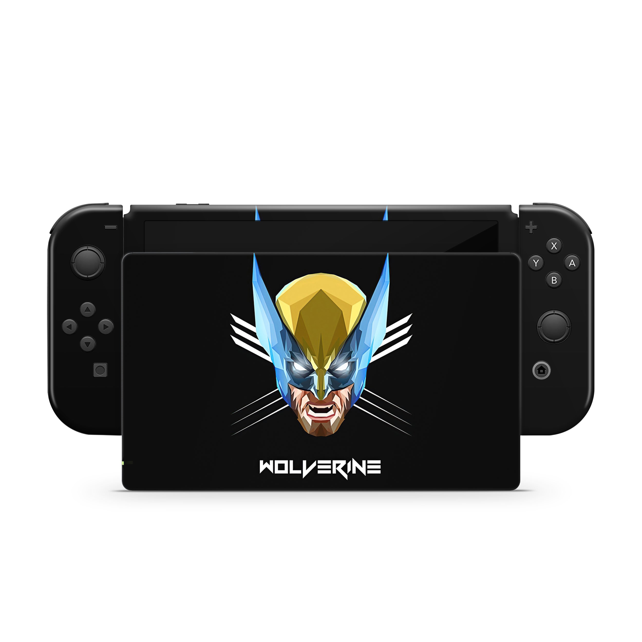 Metallic Claws v8 Nintendo Switch OLED Skin - Comics-inspired design