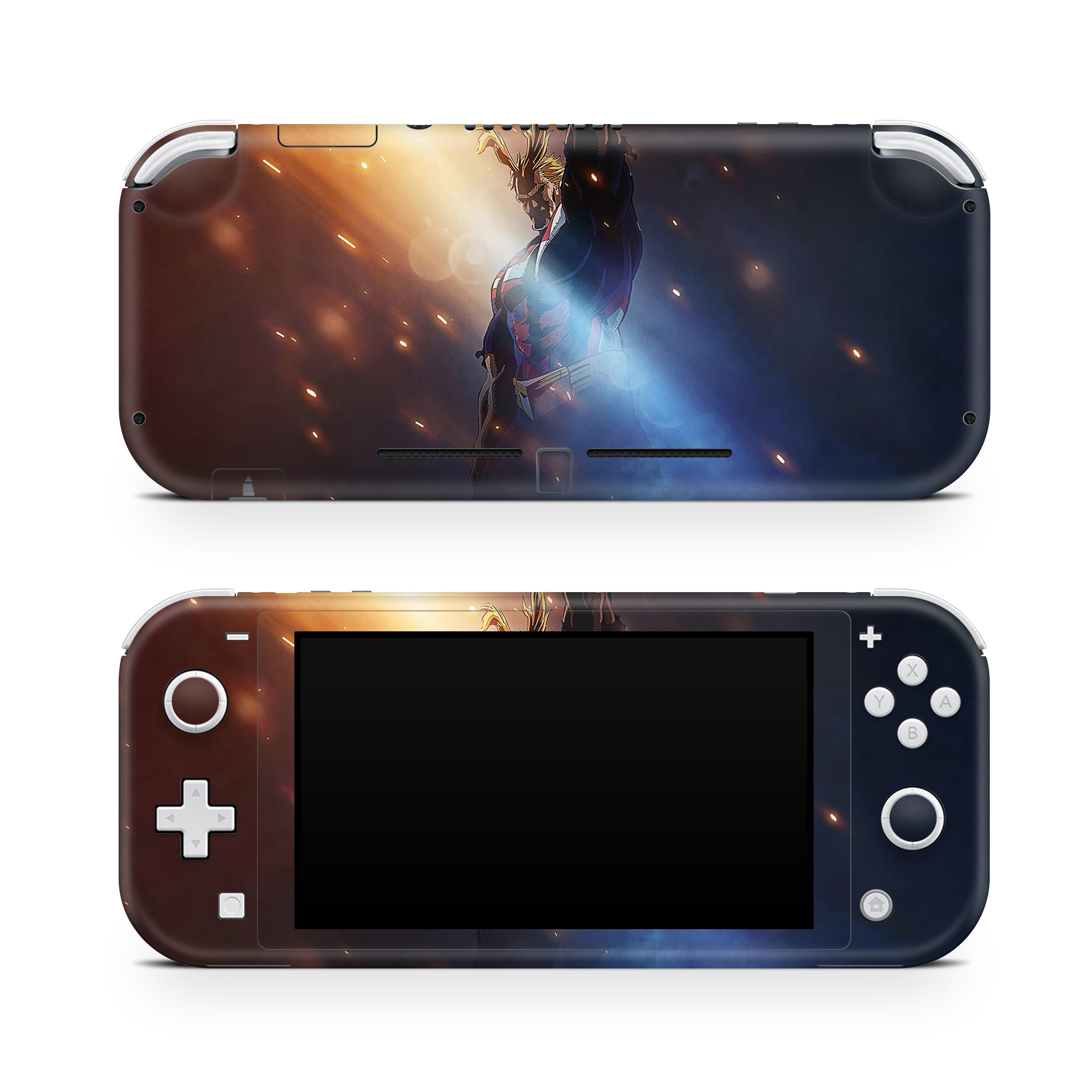 Hero of Might v4 Nintendo Switch Lite Skin - Anime-inspired design