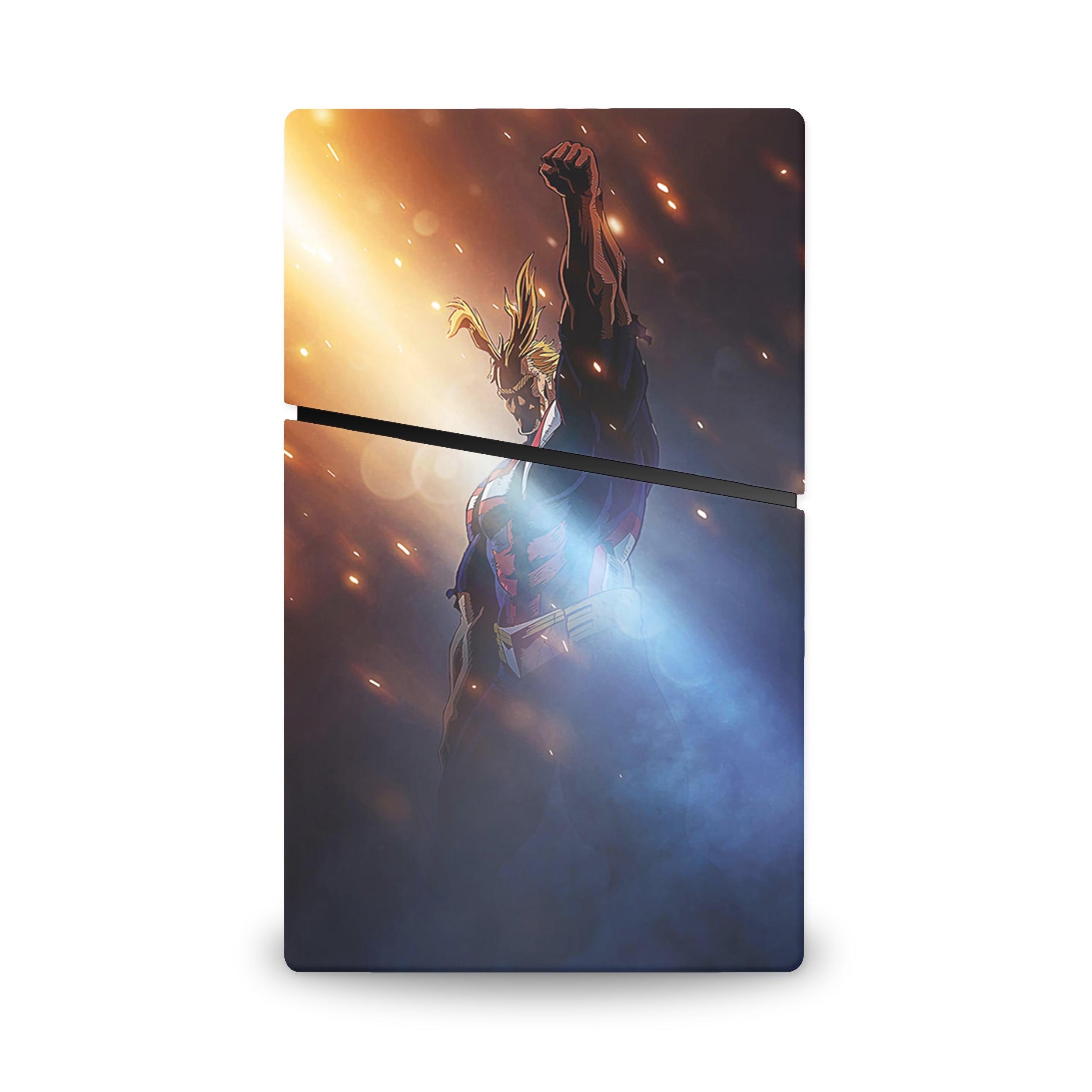 Hero of Might v4 PS5 Slim Digital Skin - Anime-inspired design
