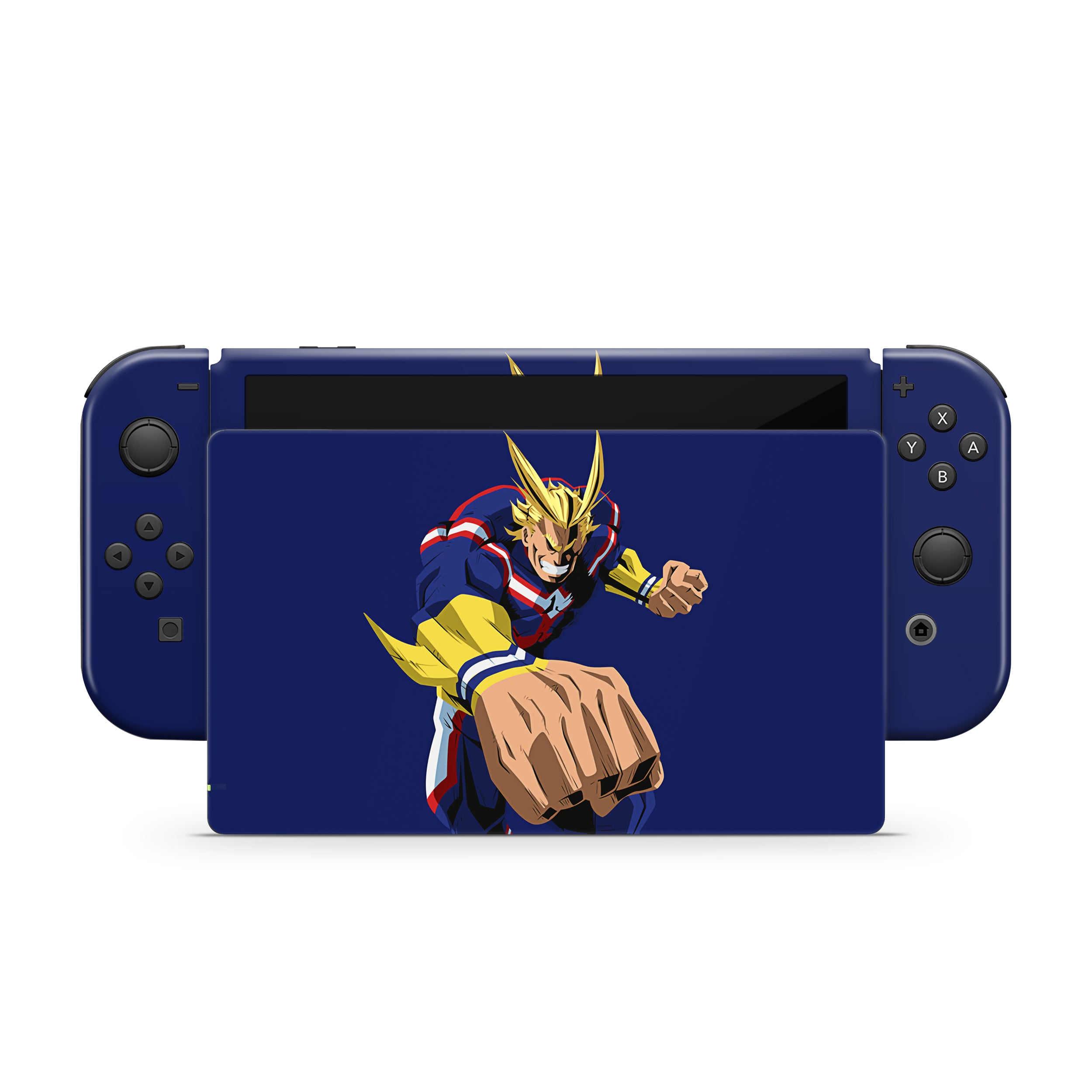 Hero of Might v5 Nintendo Switch OLED Skin - Anime-inspired design