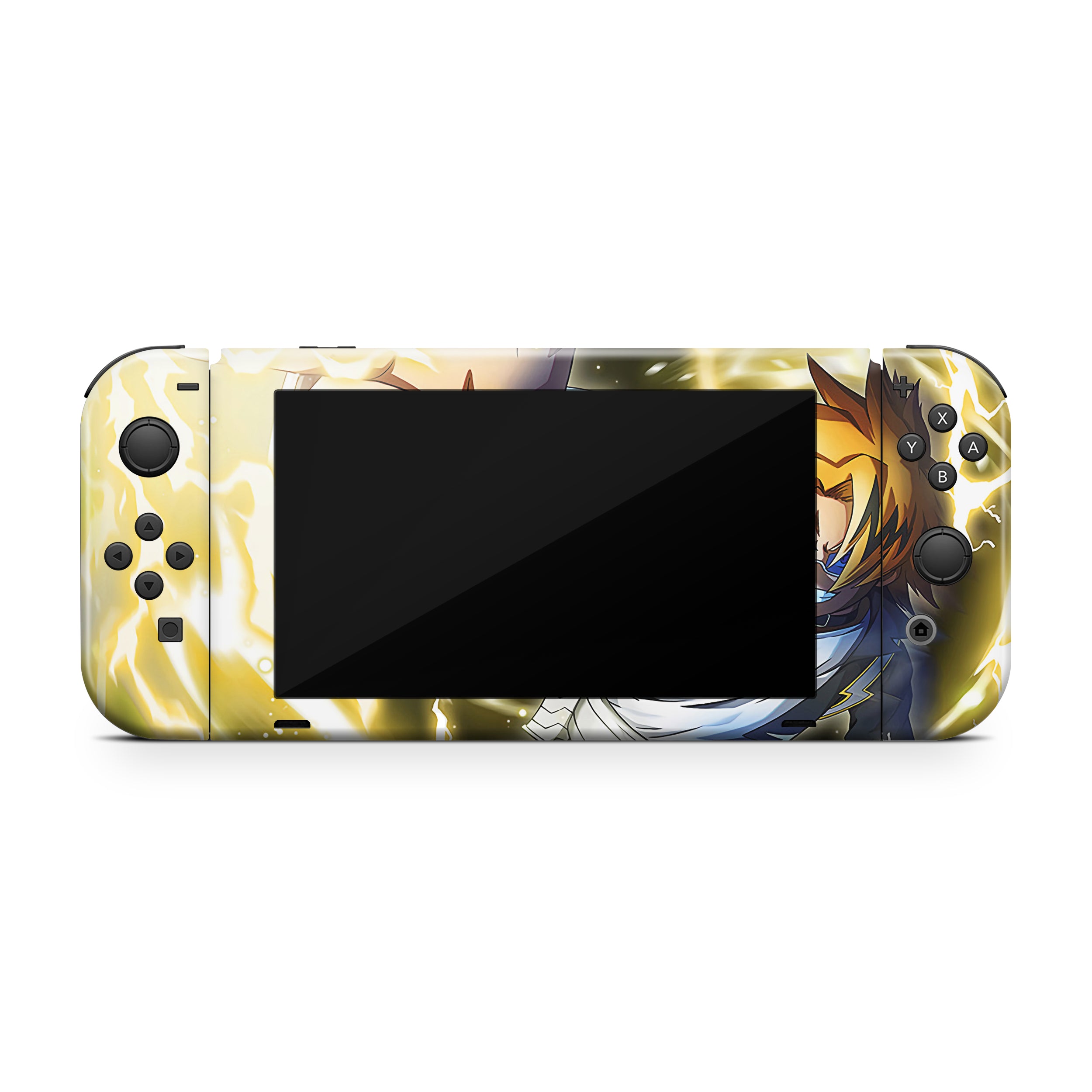 Electric Hero v1 Nintendo Switch Skin - Anime-inspired design