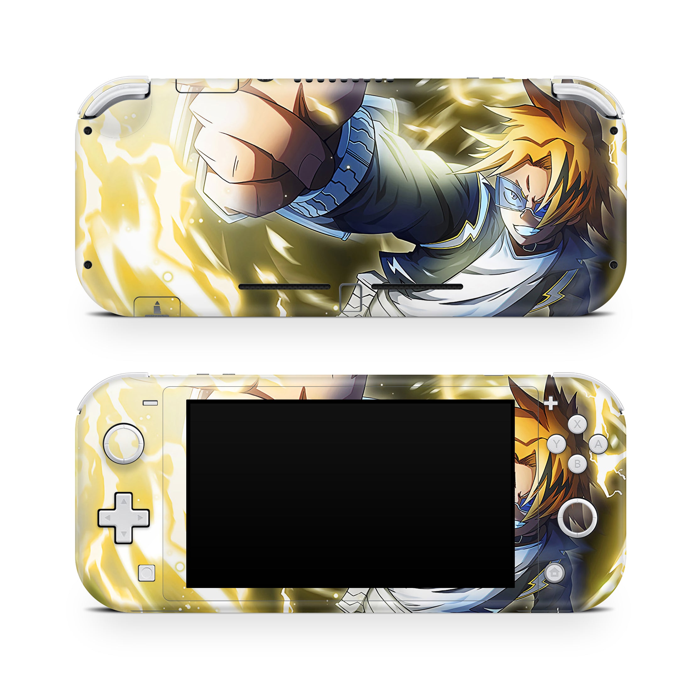 Electric Hero v1 Nintendo Switch Lite Skin - Anime-inspired design