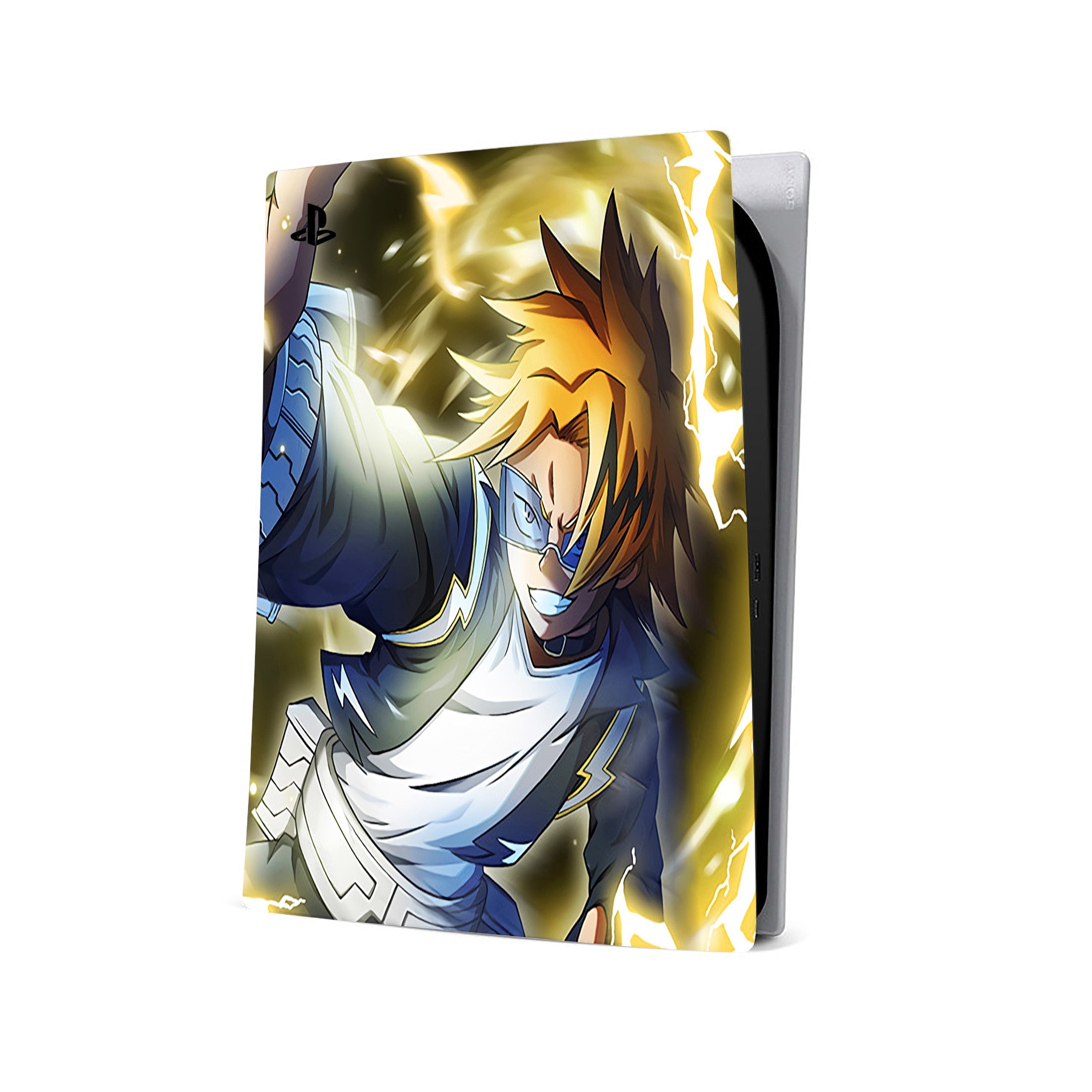 Electric Hero v1 PS5 Digital Skin - Anime-inspired design