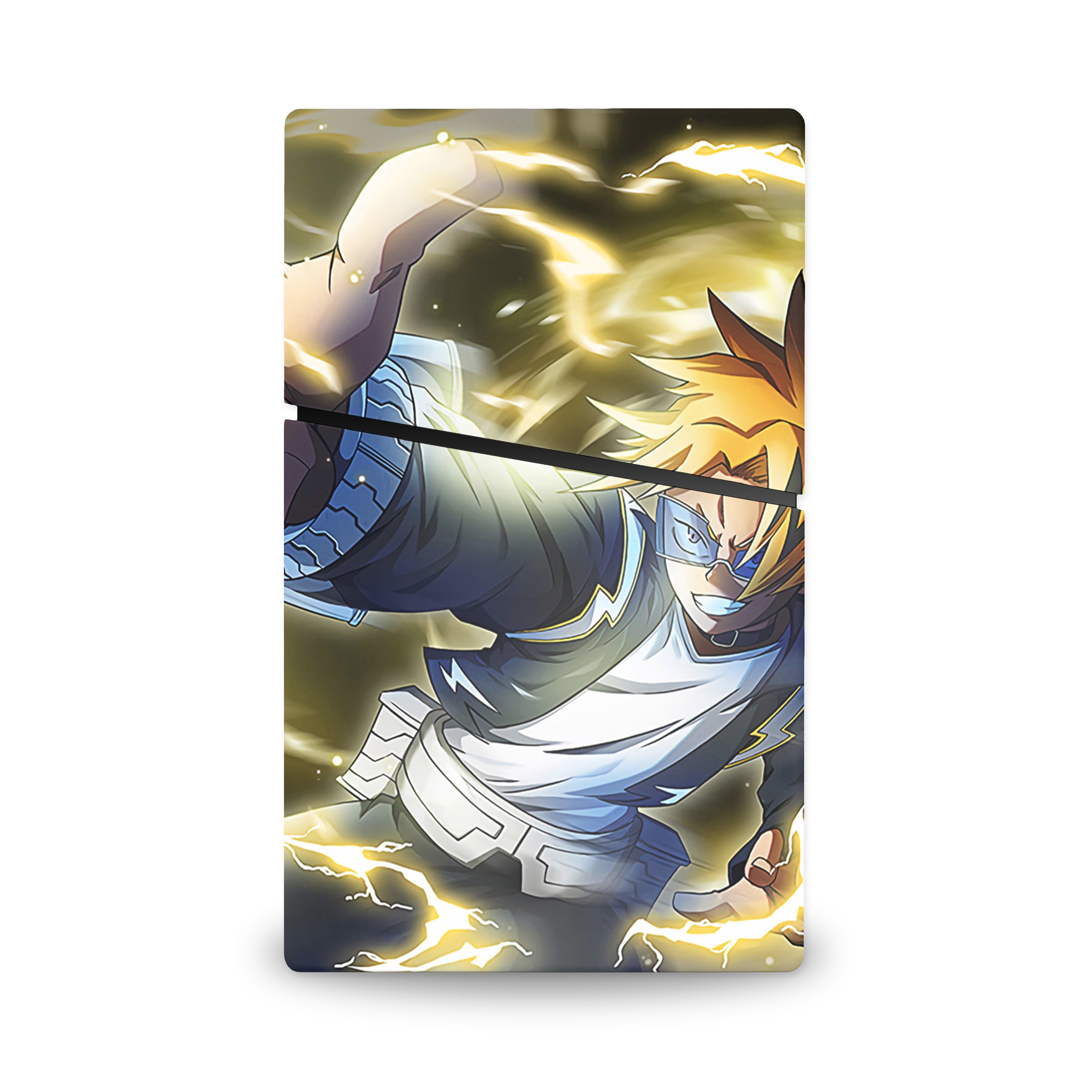 Electric Hero v1 PS5 Slim Digital Skin - Anime-inspired design