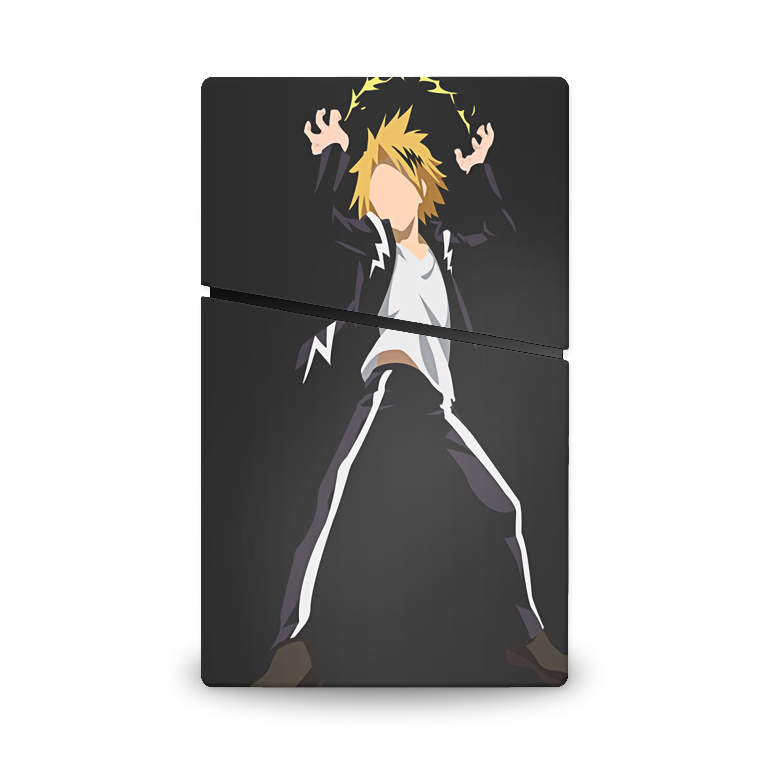 Electric Hero v2 PS5 Slim Digital Skin - Anime-inspired design