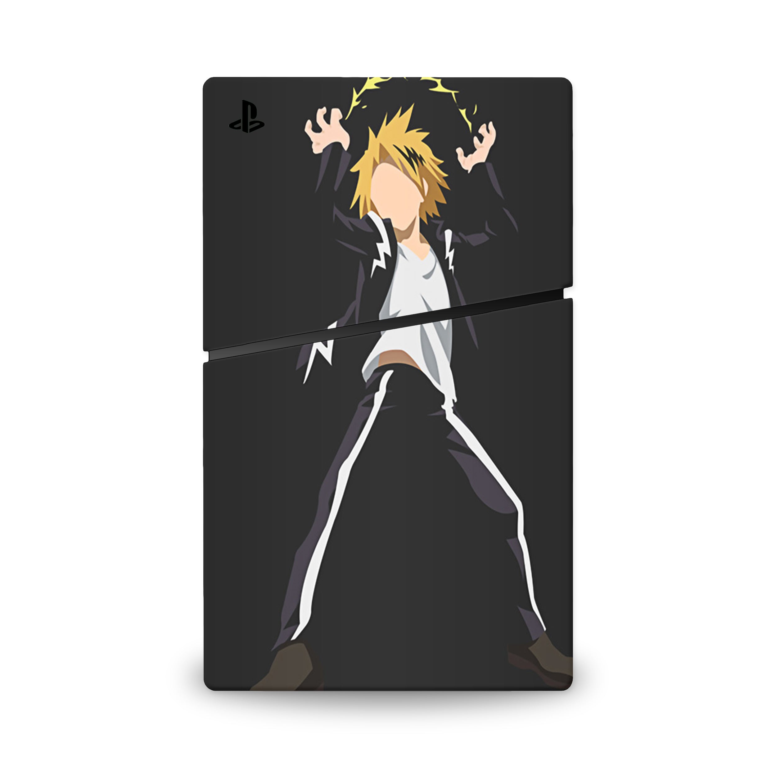 Electric Hero v2 PS5 Slim Digital Skin - Anime-inspired design