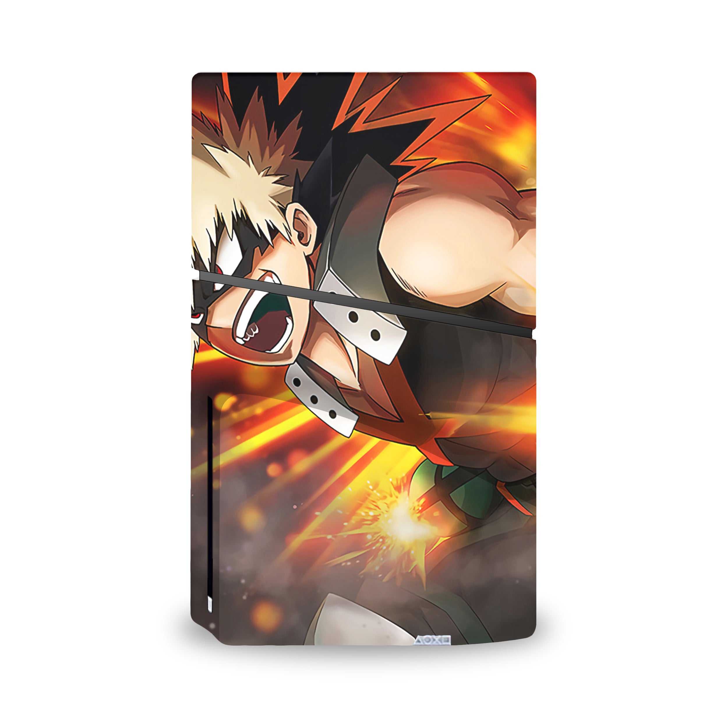Blast Guardian v1 PS5 Slim Skin - Anime-inspired design