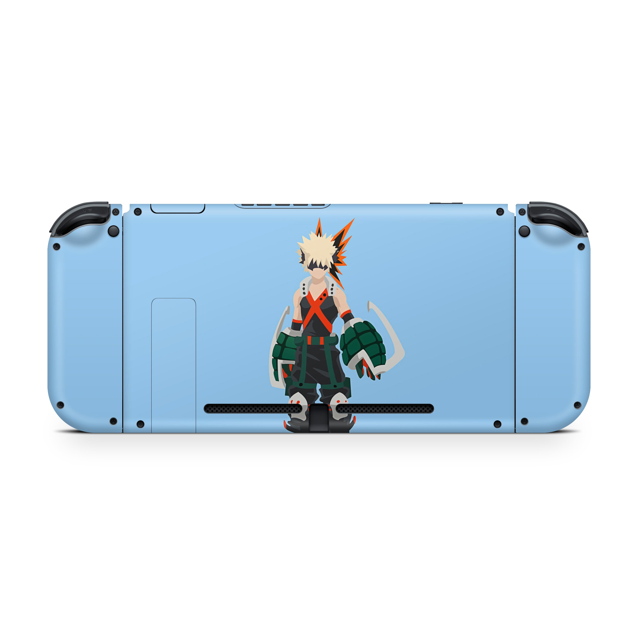 Blast Guardian v2 Nintendo Switch OLED Skin - Anime-inspired design