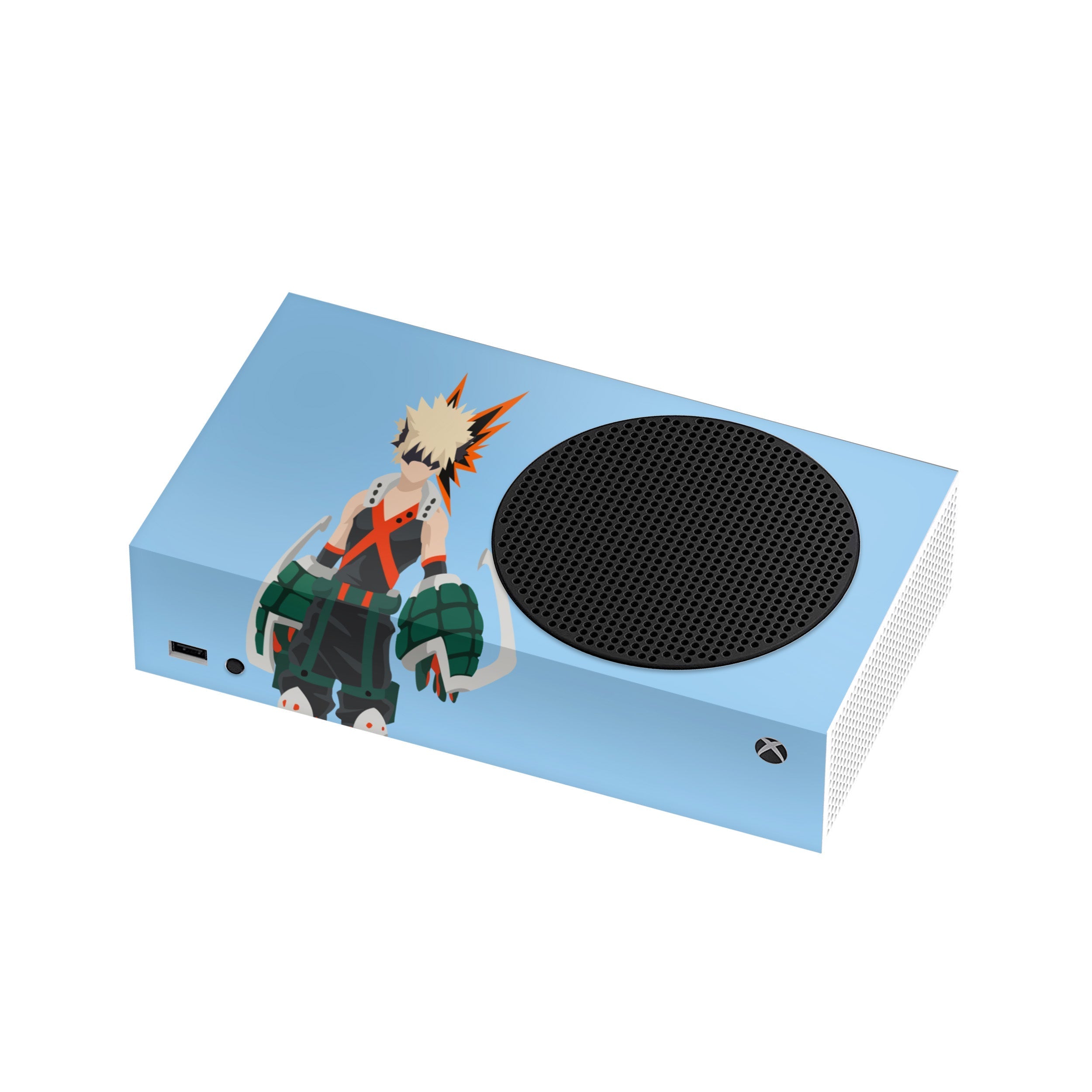 Blast Guardian v2 Xbox Series S Skin - Anime-inspired design