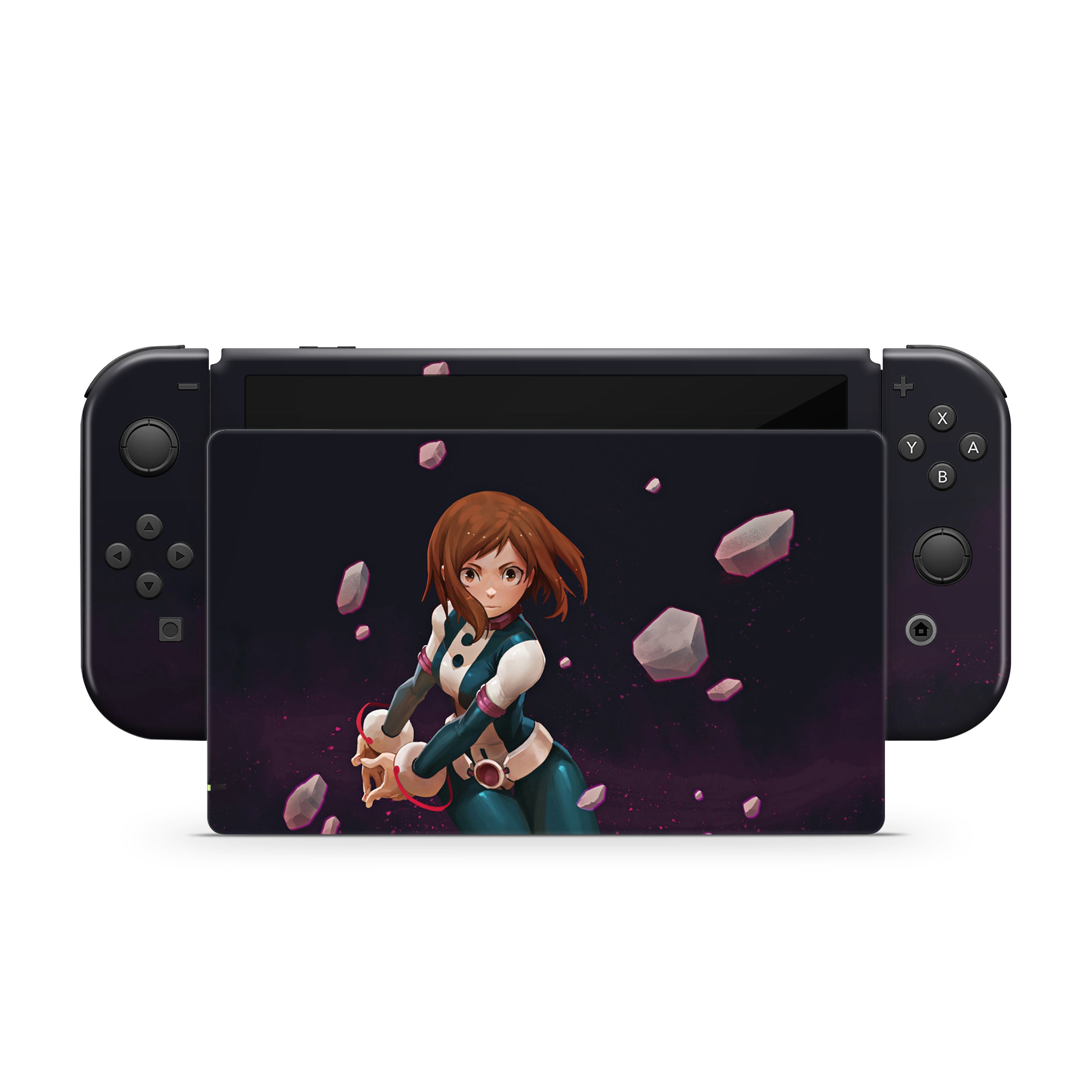 Orbit Lass v1 Nintendo Switch OLED Skin - Anime-inspired design