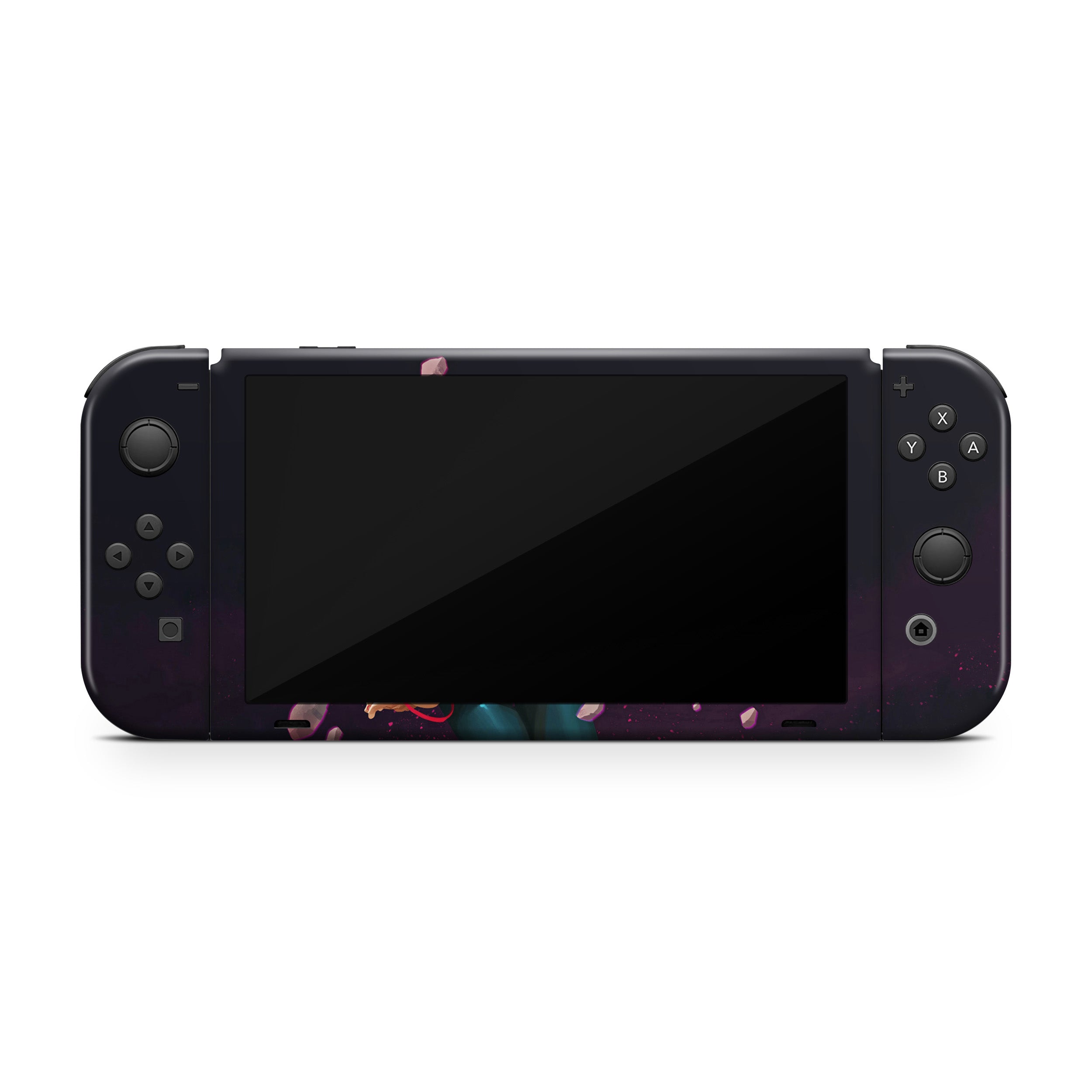 Orbit Lass v1 Nintendo Switch OLED Skin - Anime-inspired design