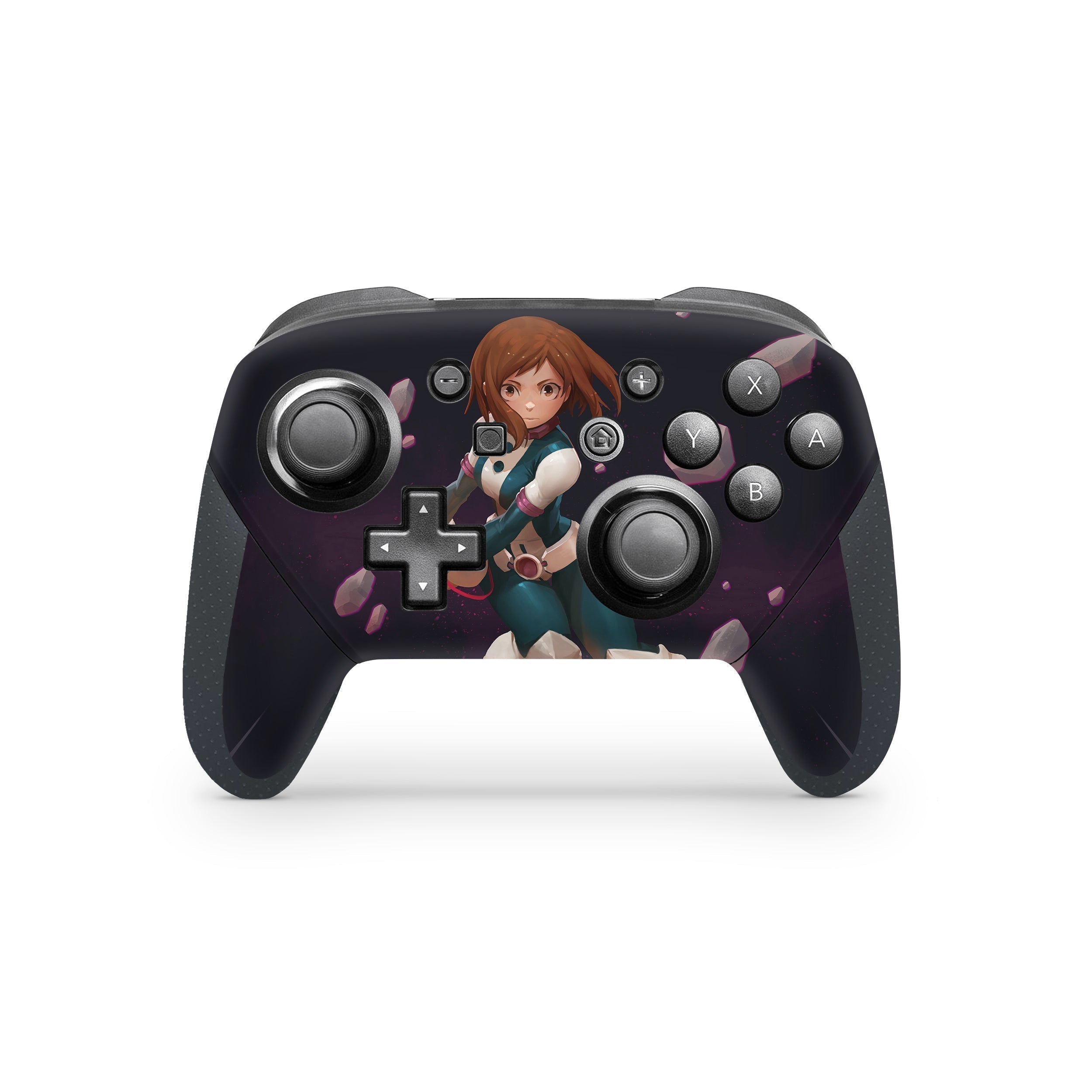 Orbit Lass v1 Nintendo Switch Pro Controller Skin - Anime-inspired design