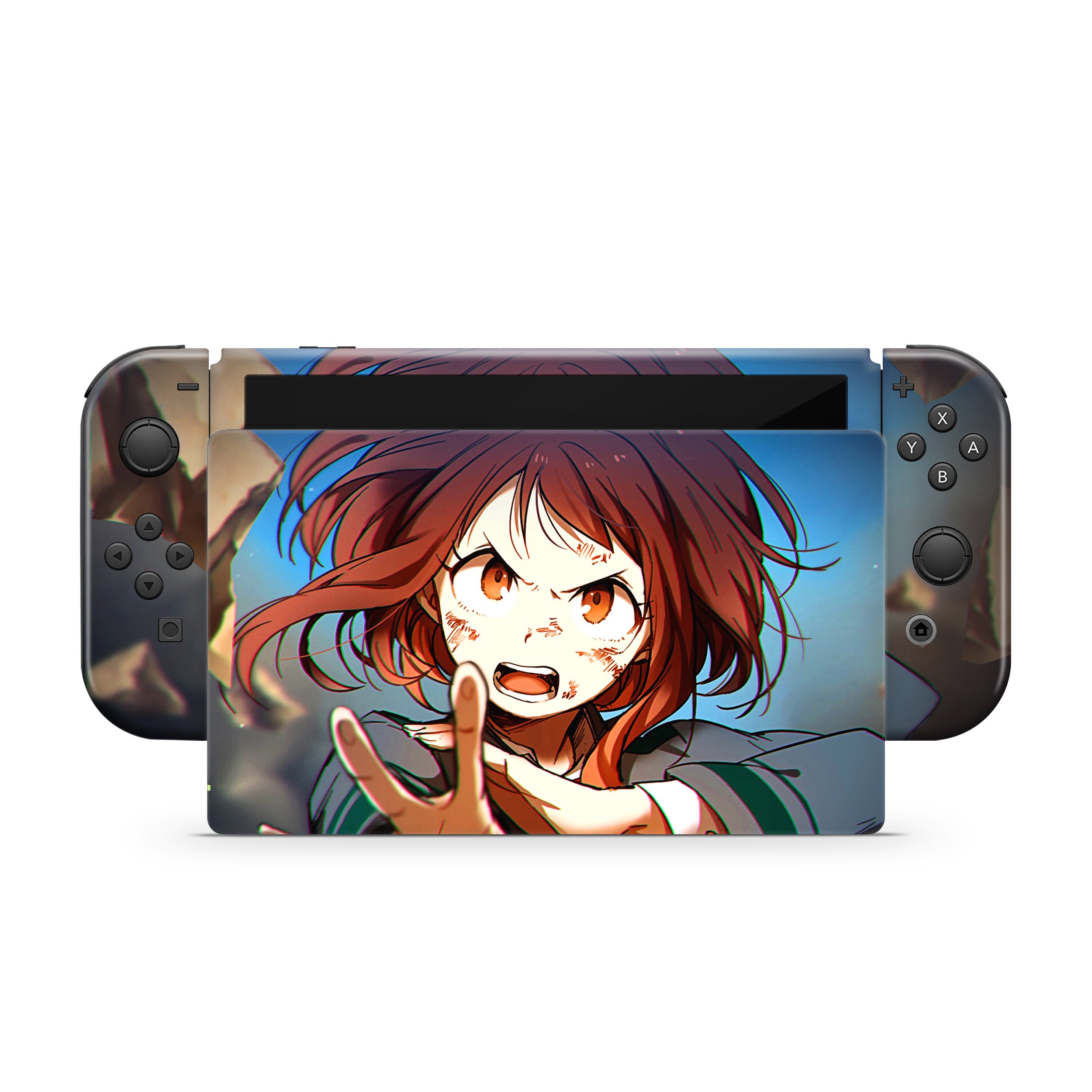 Orbit Lass v3 Nintendo Switch OLED Skin - Anime-inspired design