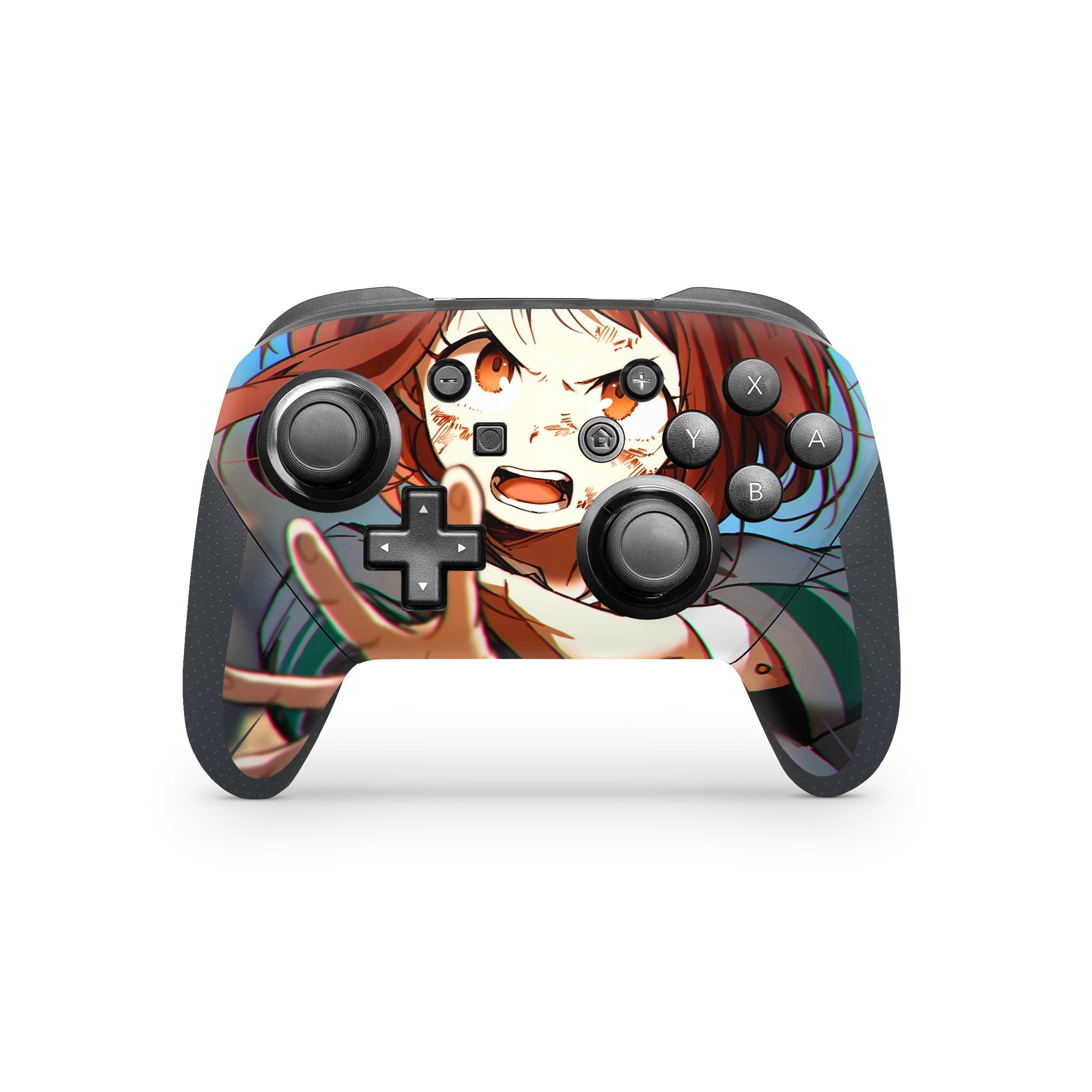 Orbit Lass v3 Nintendo Switch Pro Controller Skin - Anime-inspired design