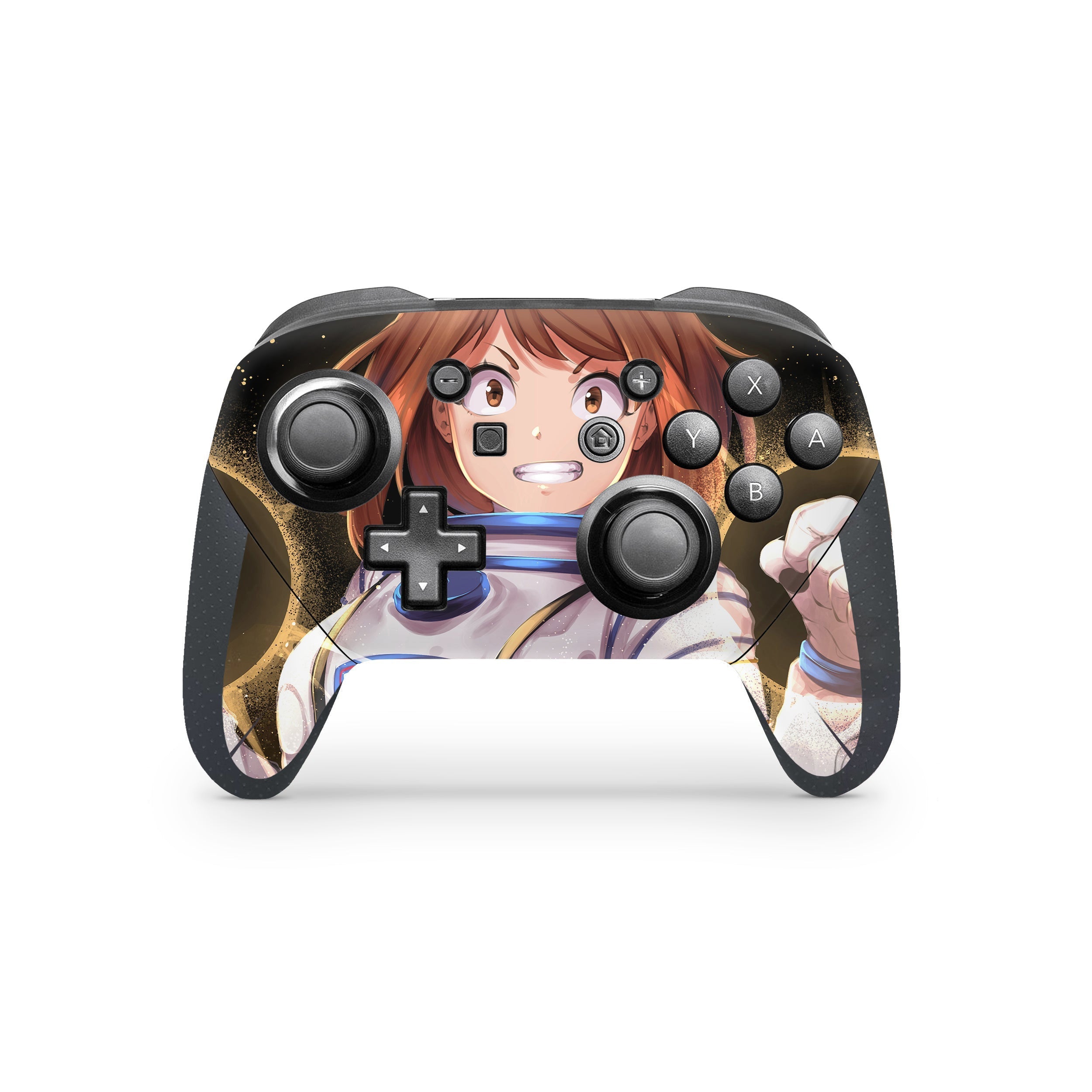 Orbit Lass v4 Nintendo Switch Pro Controller Skin - Anime-inspired design