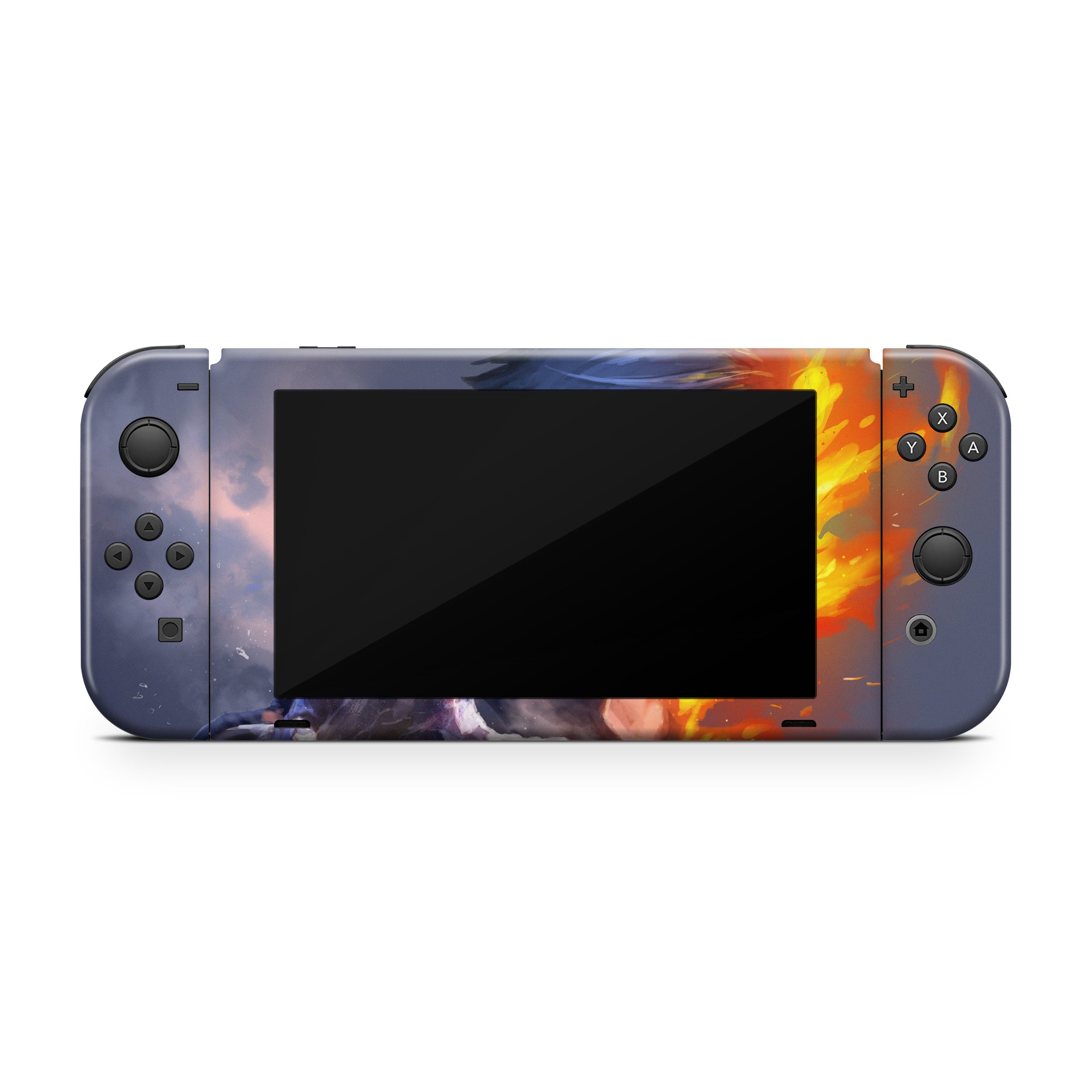 Frozen Inferno v1 Nintendo Switch Skin - Anime-inspired design