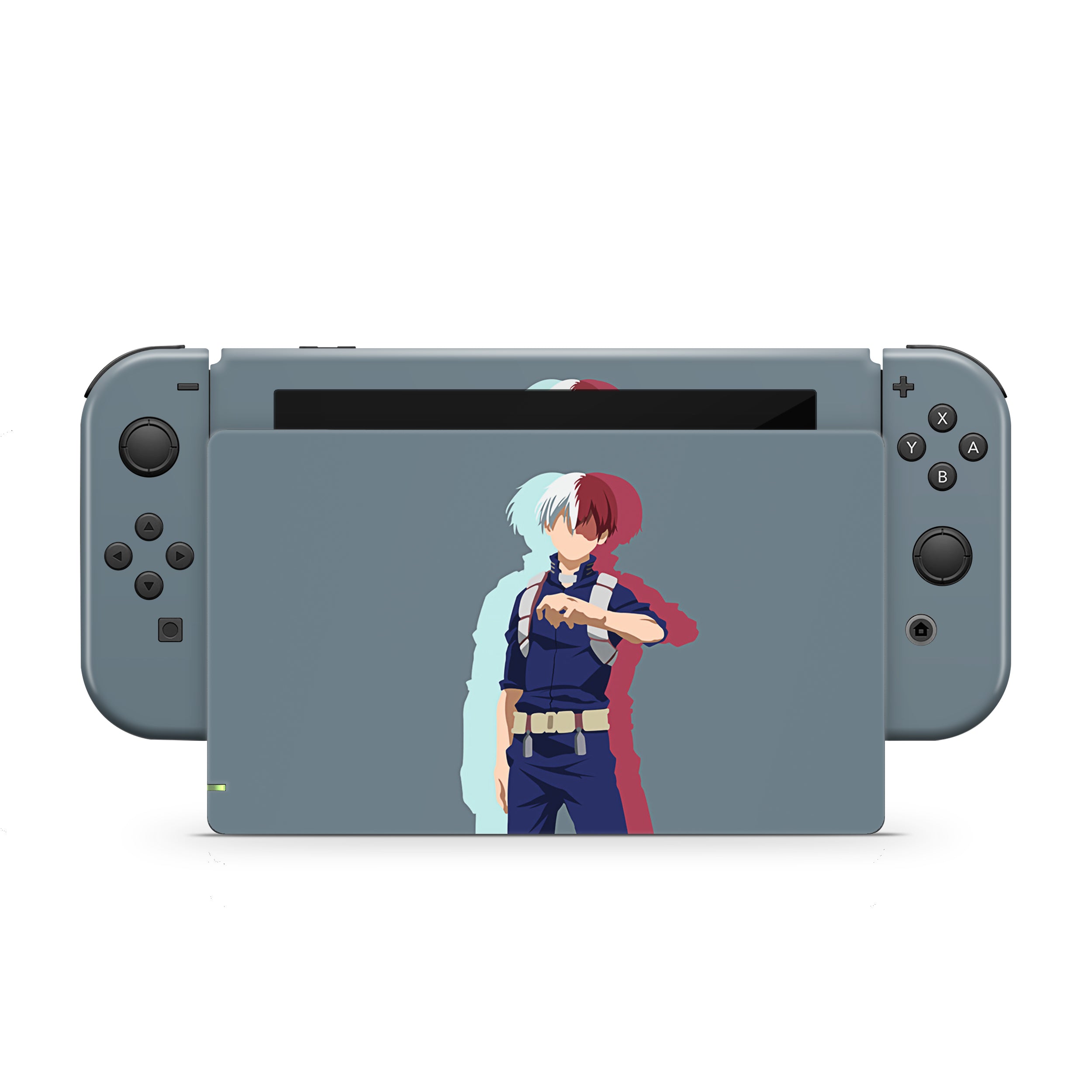 Frozen Inferno v2 Nintendo Switch Skin - Anime-inspired design