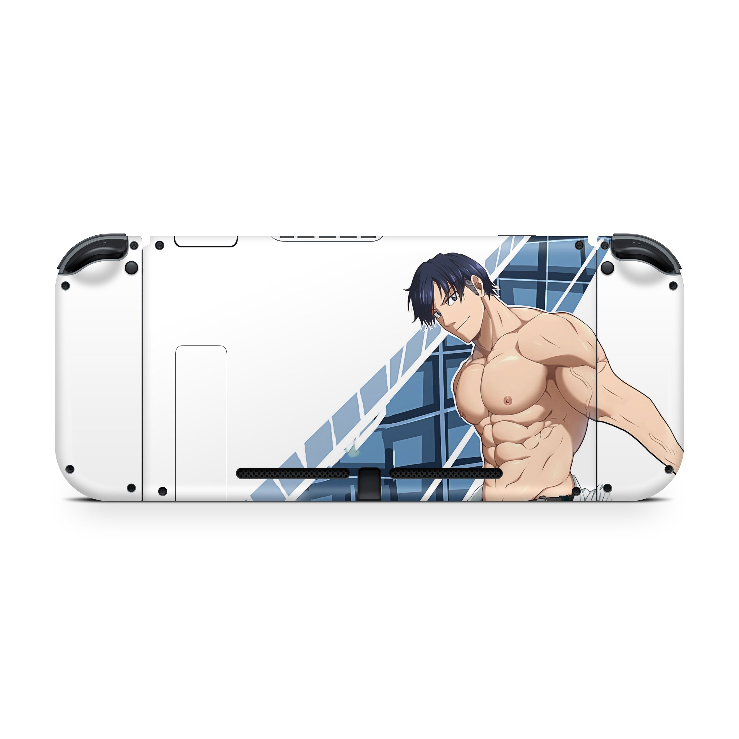 Speedforce Hero v1 Nintendo Switch OLED Skin - Anime-inspired design