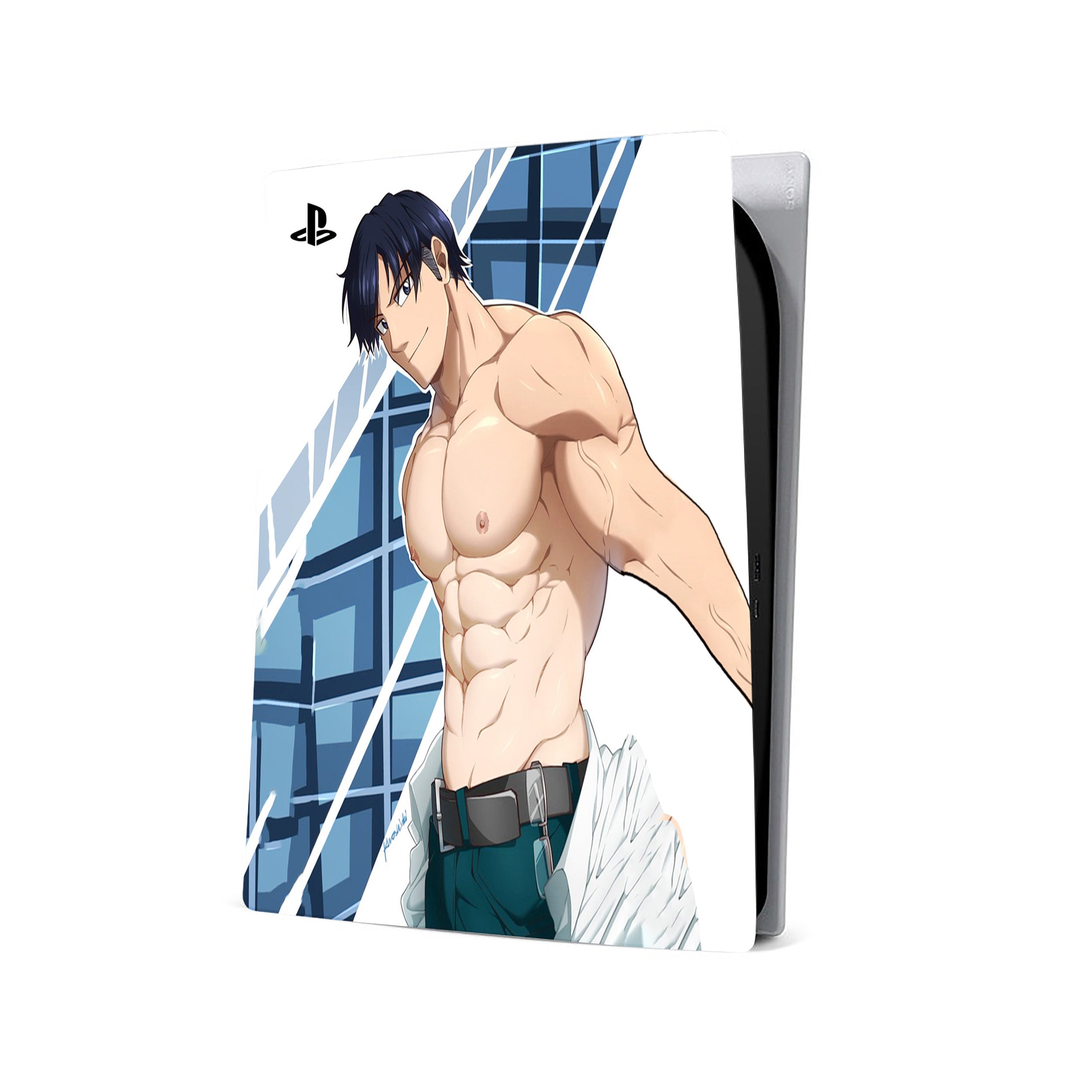 Speedforce Hero v1 PS5 Skin - Anime-inspired design