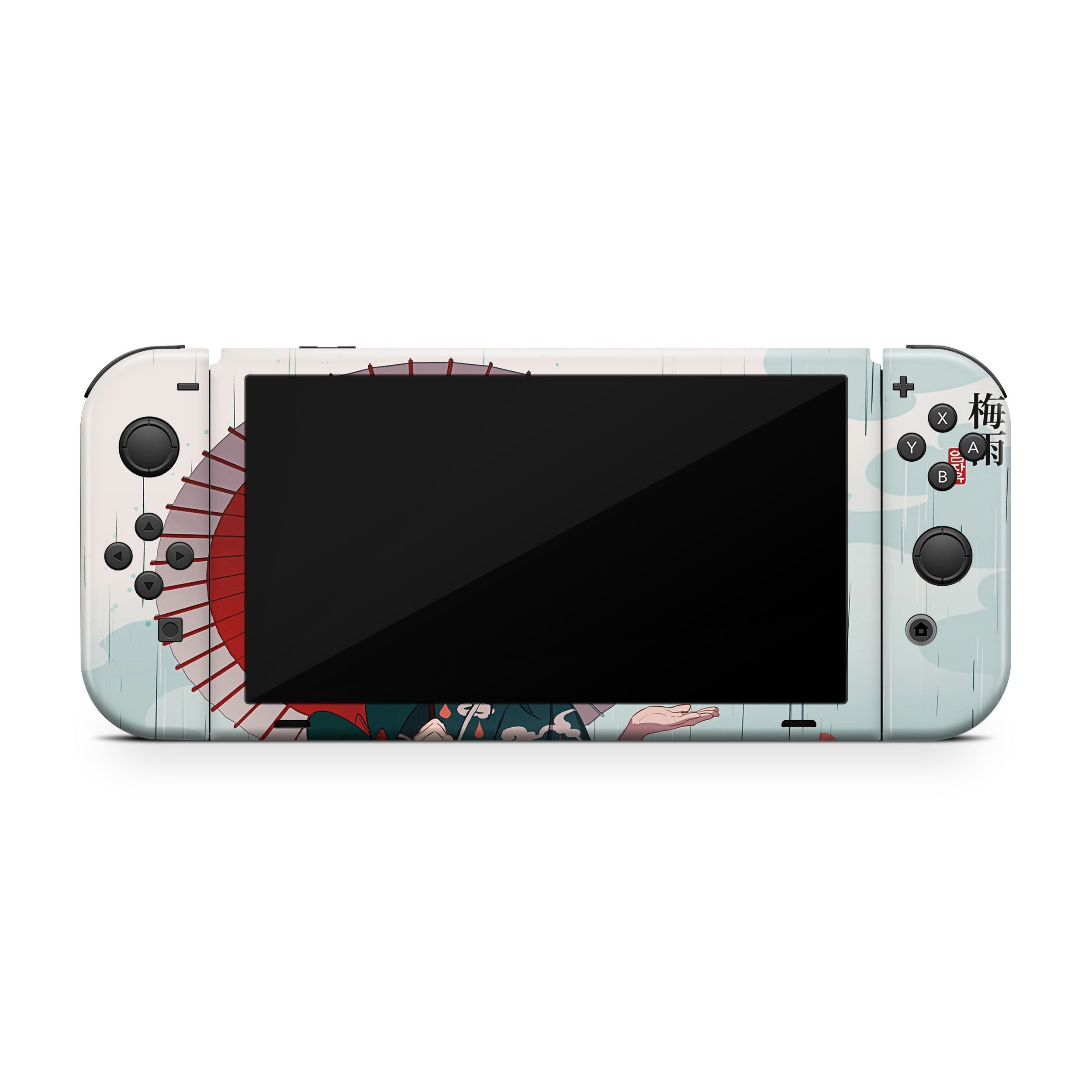 Frog Warrior v1 Nintendo Switch OLED Skin - Anime-inspired design