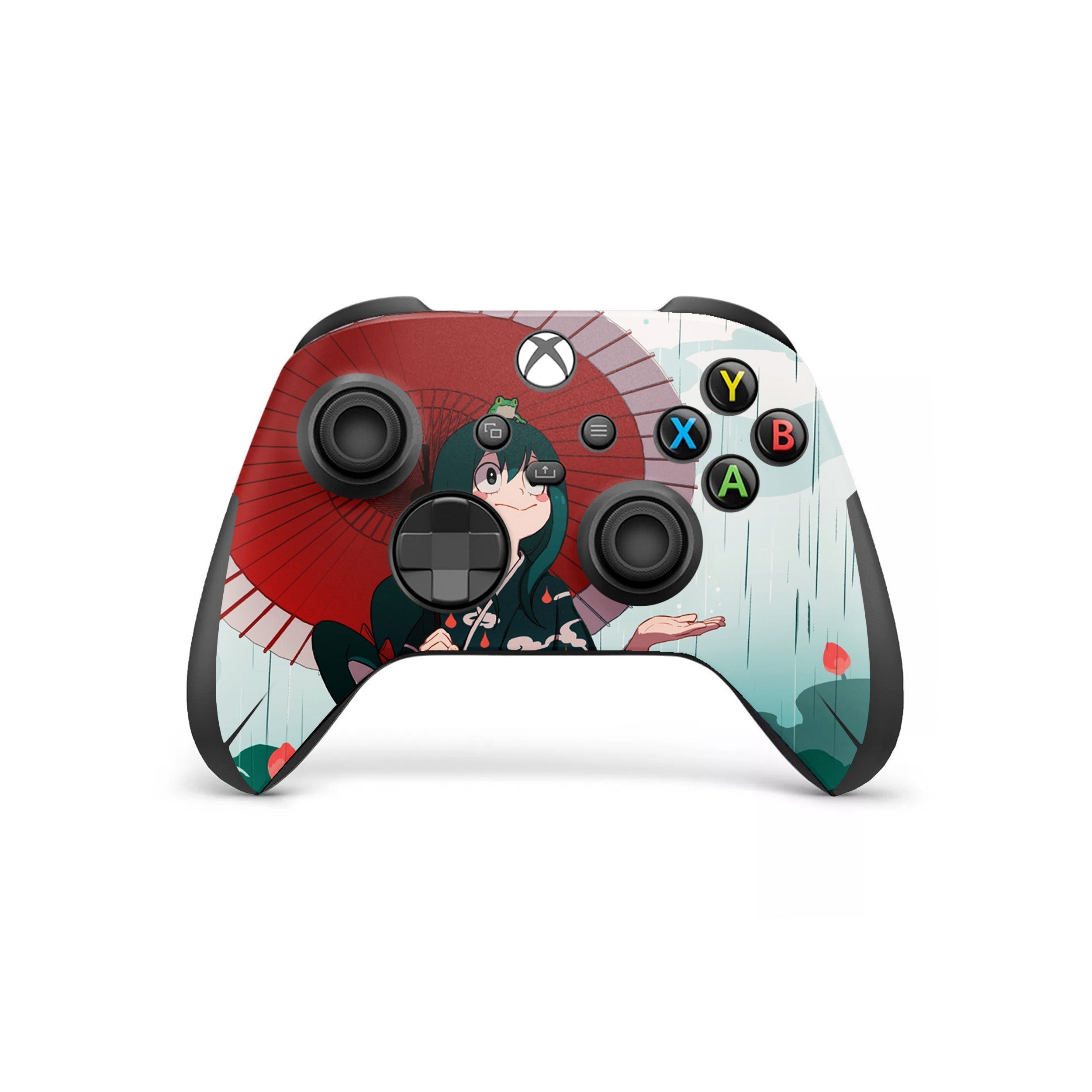 Frog Warrior v1 Xbox Series Controller Skin - Anime-inspired design