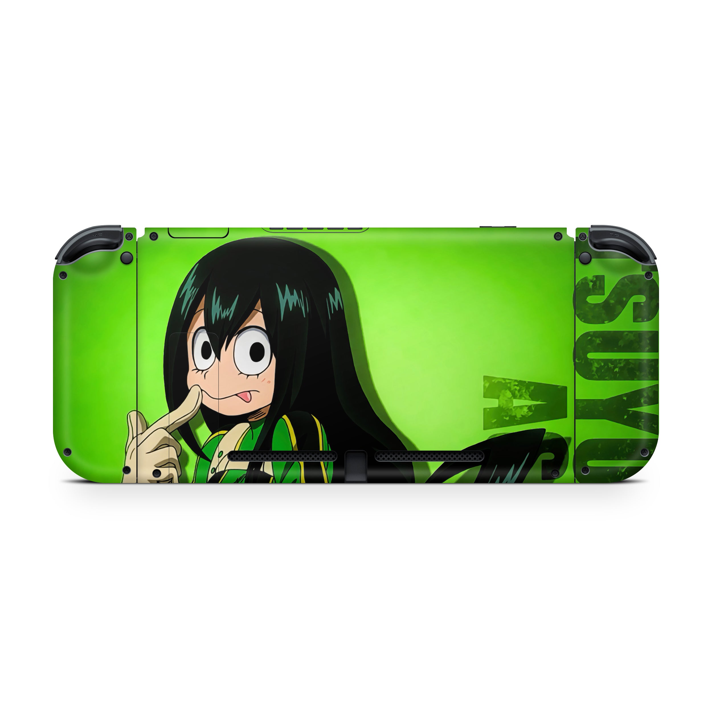 Frog Warrior v2 Nintendo Switch Skin - Anime-inspired design