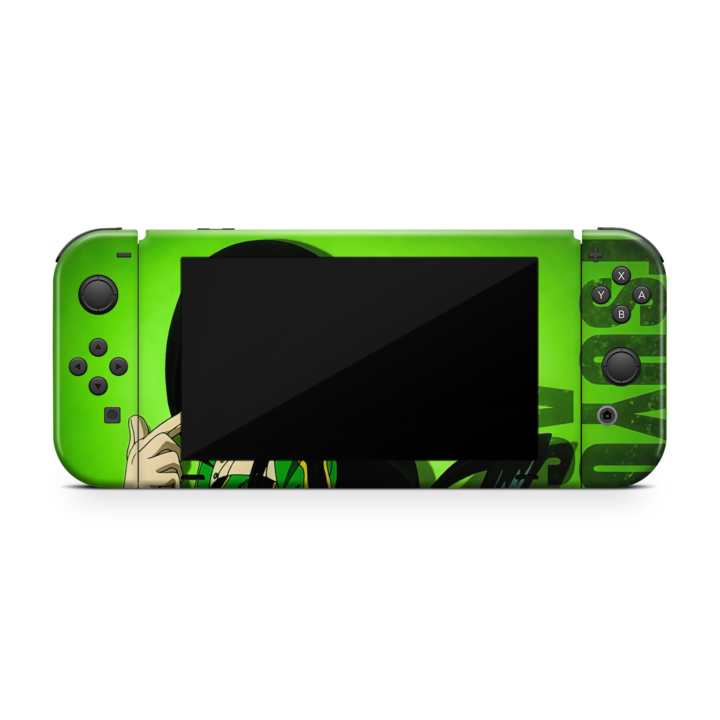 Frog Warrior v2 Nintendo Switch Skin - Anime-inspired design