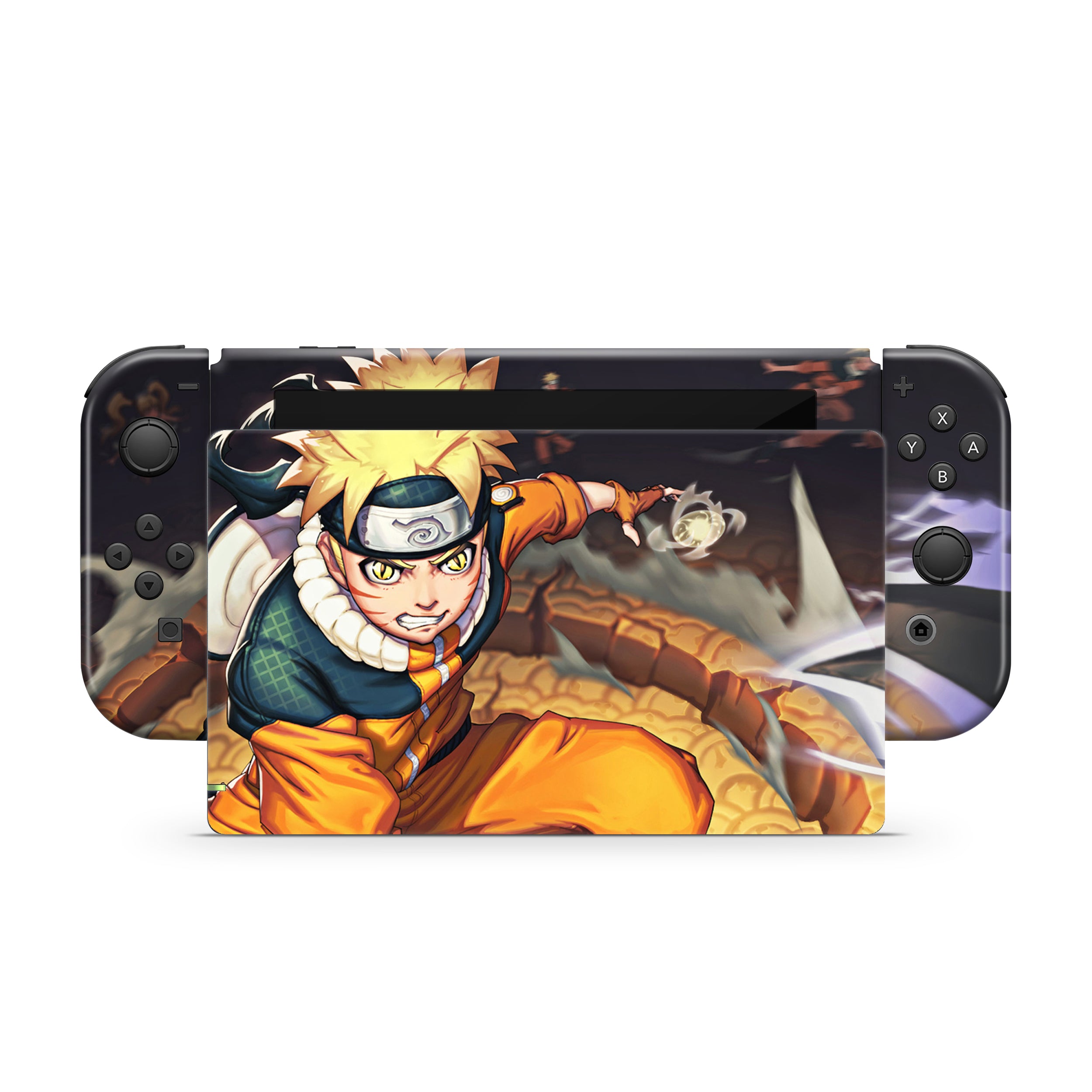 Shinobi Hero v8 Nintendo Switch Skin - Anime-inspired design