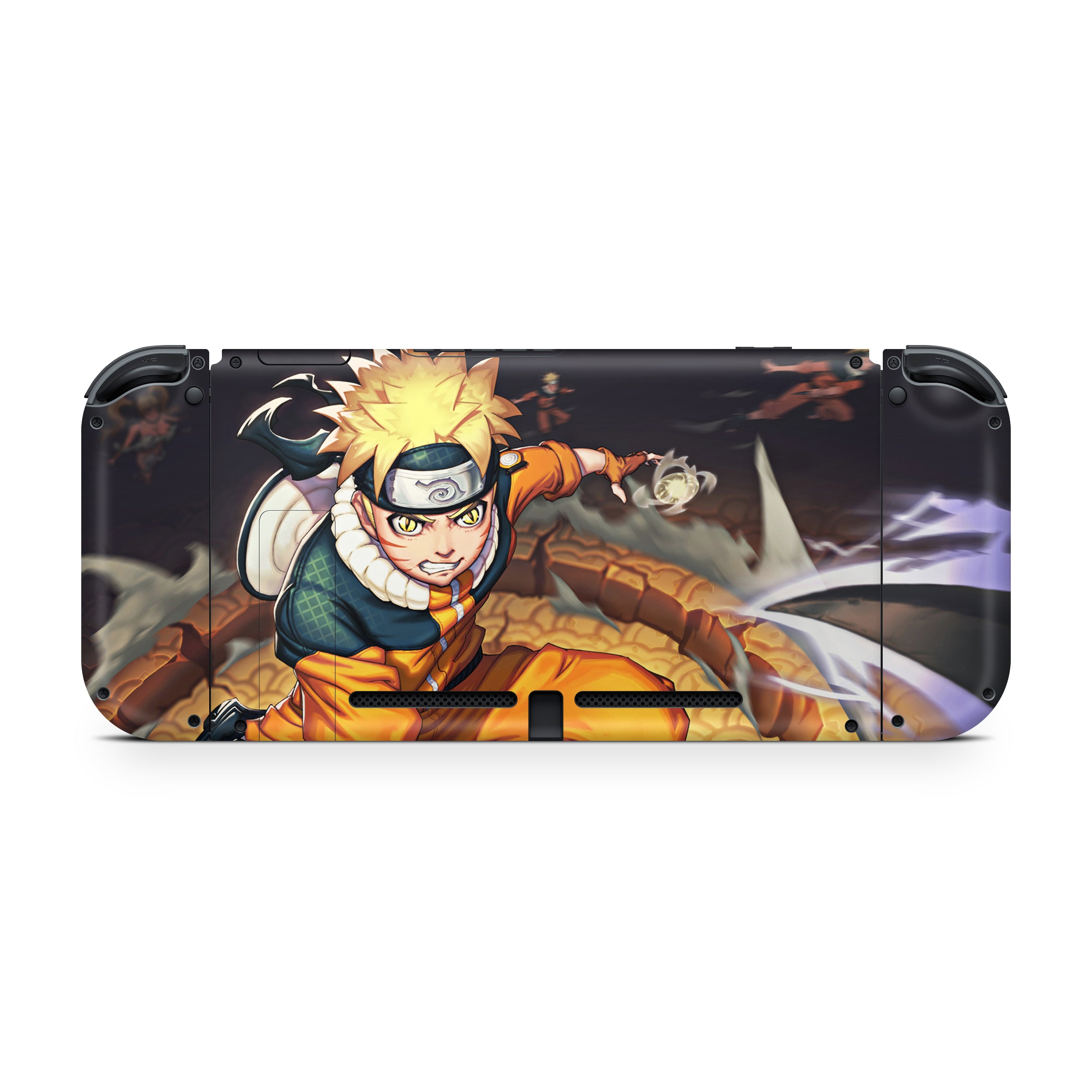 Shinobi Hero v8 Nintendo Switch OLED Skin - Anime-inspired design