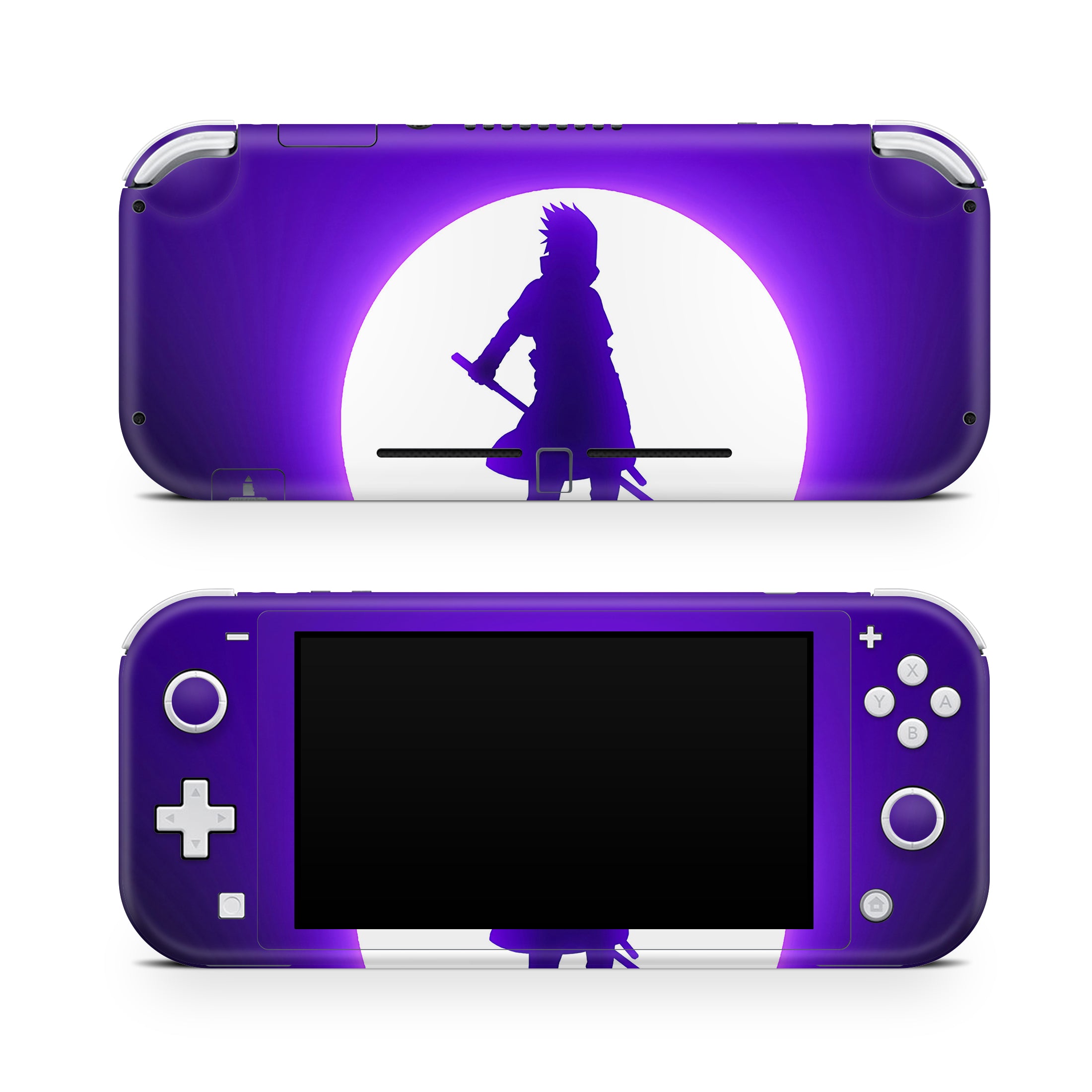 Shadowborn Ninja v1 Nintendo Switch Lite Skin - Anime-inspired design