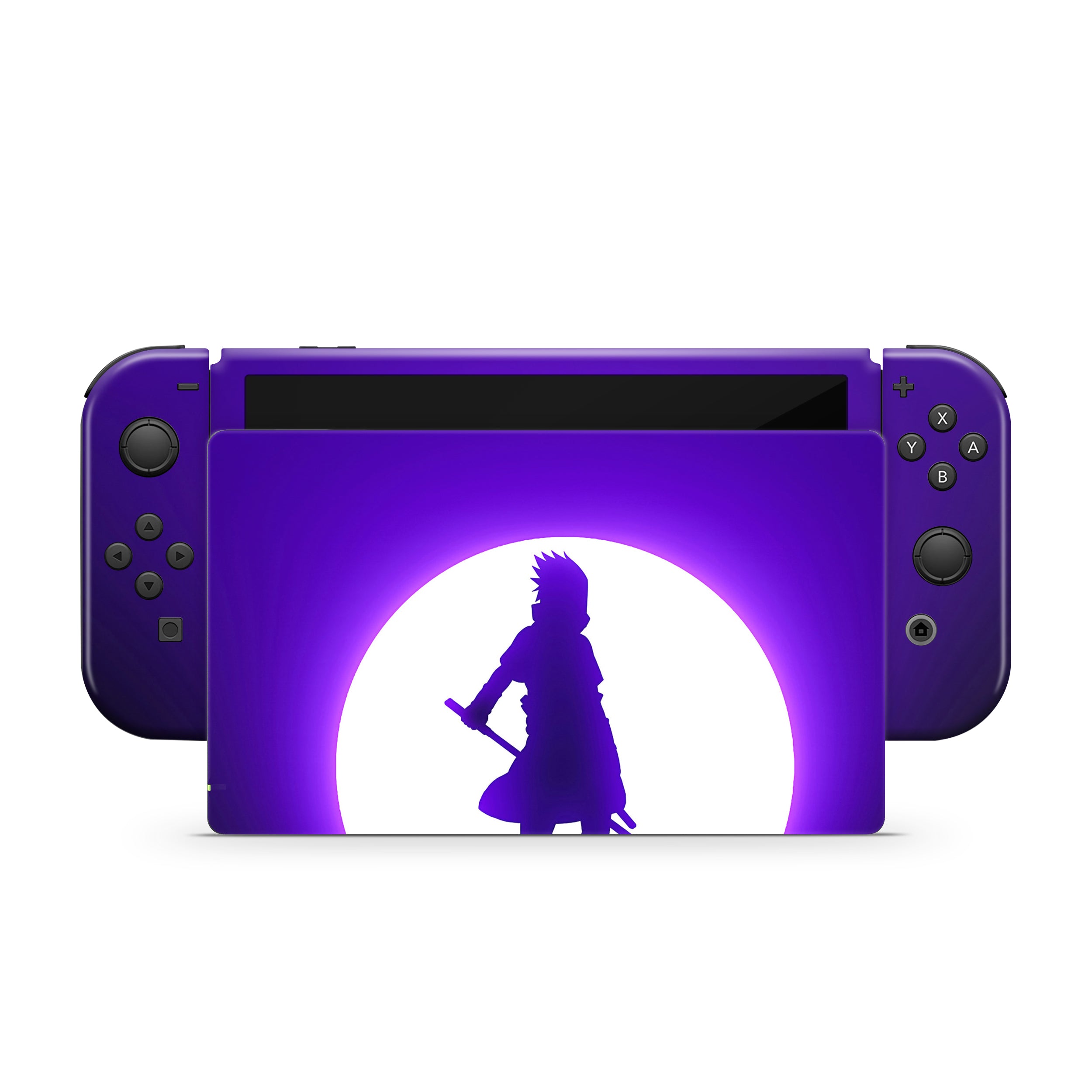 Shadowborn Ninja v1 Nintendo Switch OLED Skin - Anime-inspired design