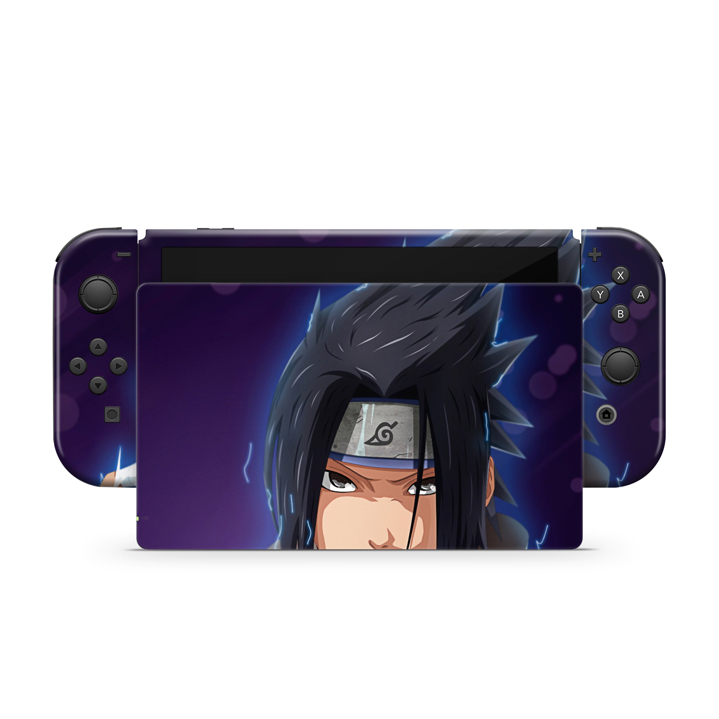 Shadowborn Ninja v3 Nintendo Switch OLED Skin - Anime-inspired design