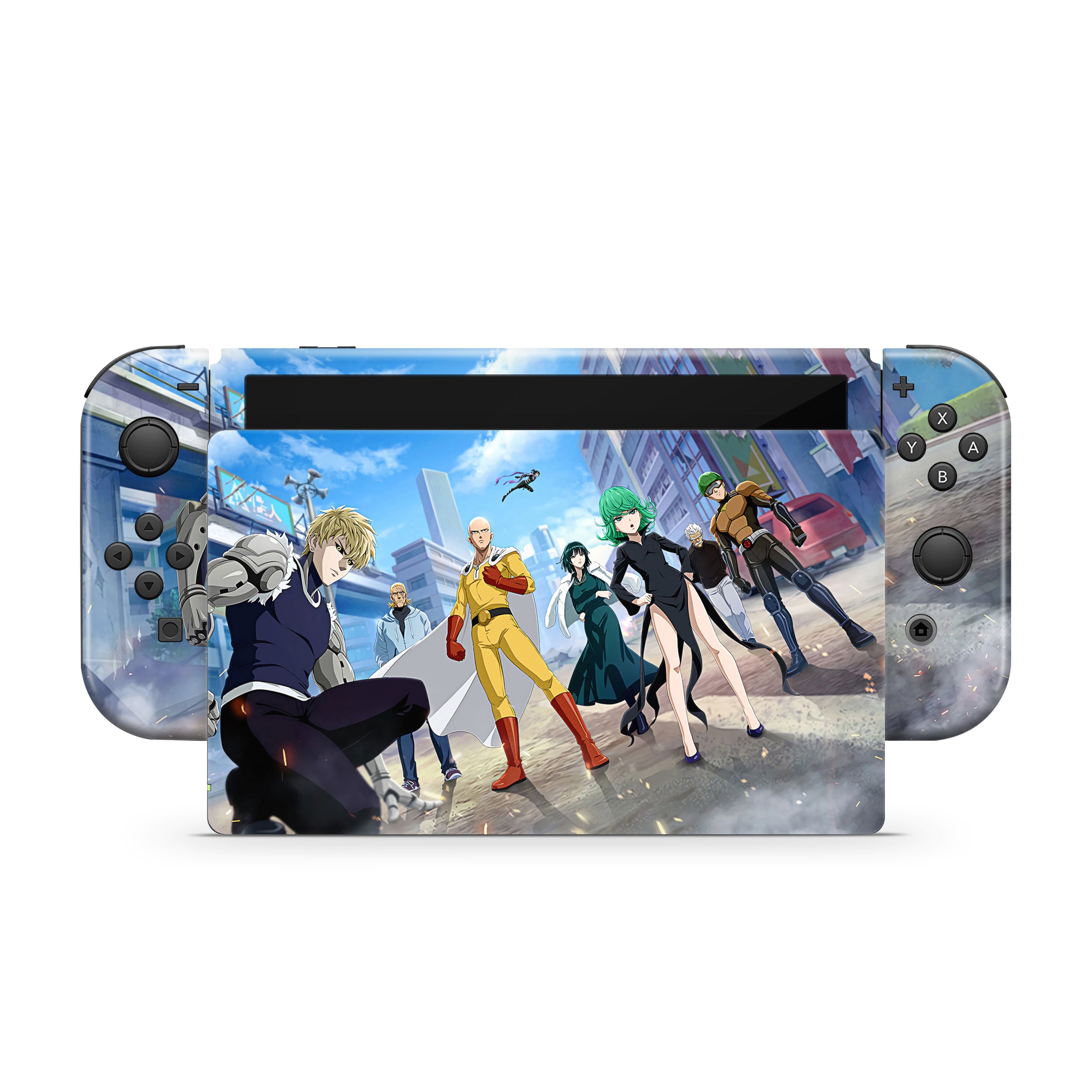 Apex Fist v2 Nintendo Switch OLED Skin - Anime-inspired design